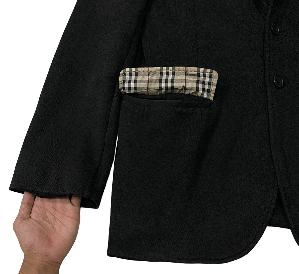 Burberry Vintage Burberry Black Label Novacheck Two Buttons Jacket Size US M / EU 48-50 / 2 - 5 Thumbnail