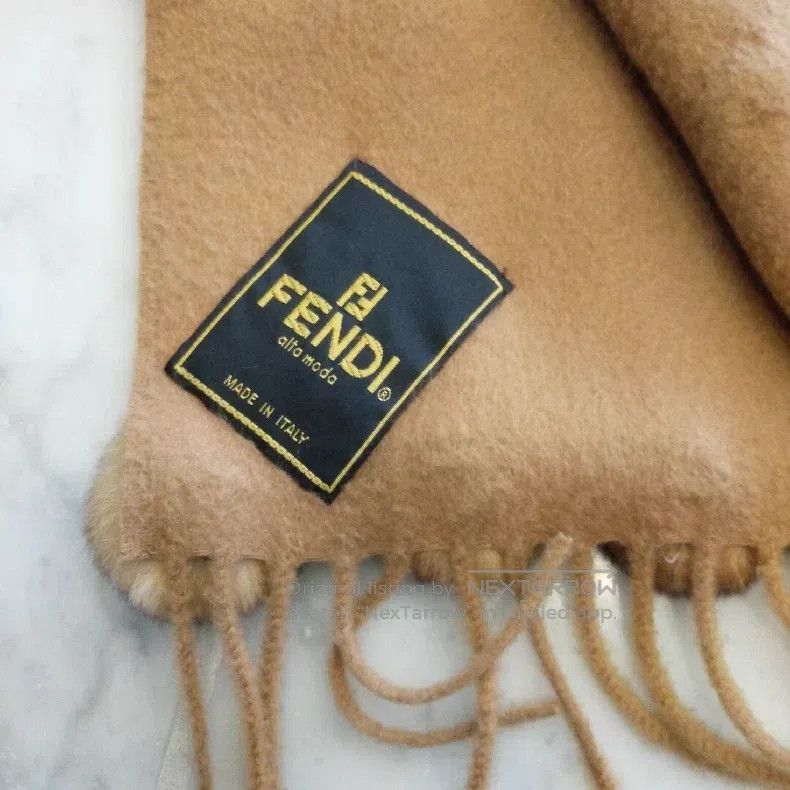 Fendi Fendi size 172x47cm Cashmere Scarf Size ONE SIZE - 3 Thumbnail