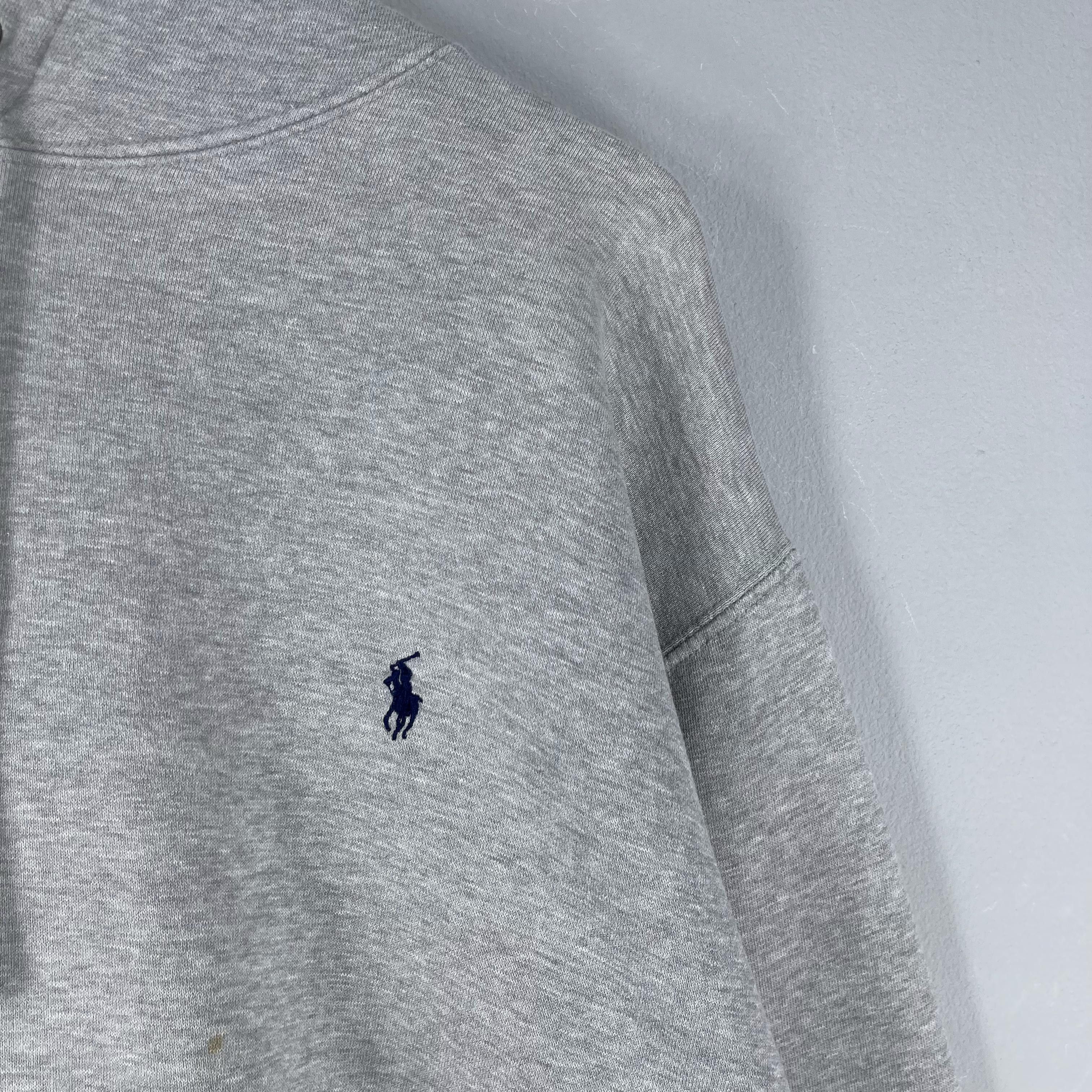 Polo Ralph Lauren Vintage POLO RALPH LAUREN Distressed Pullover Hoodie Size US L / EU 52-54 / 3 - 2 Thumbnail