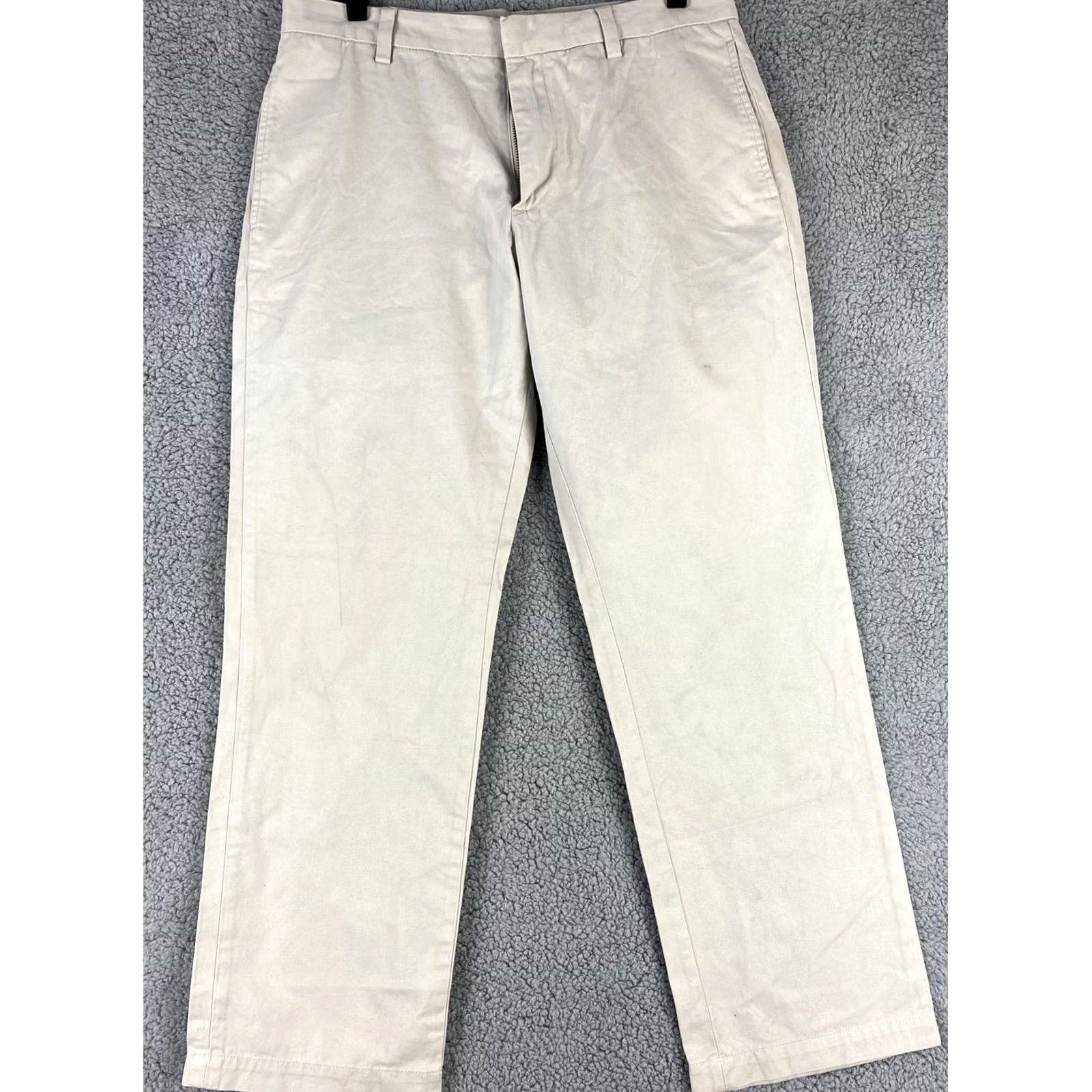 Banana Republic Banana Republic Pants Men’s Khaki 32X30 Chino Flat Straight / 30-17 Regular Waist 32 Tan Size US 32 / EU 48 - 2 Thumbnail