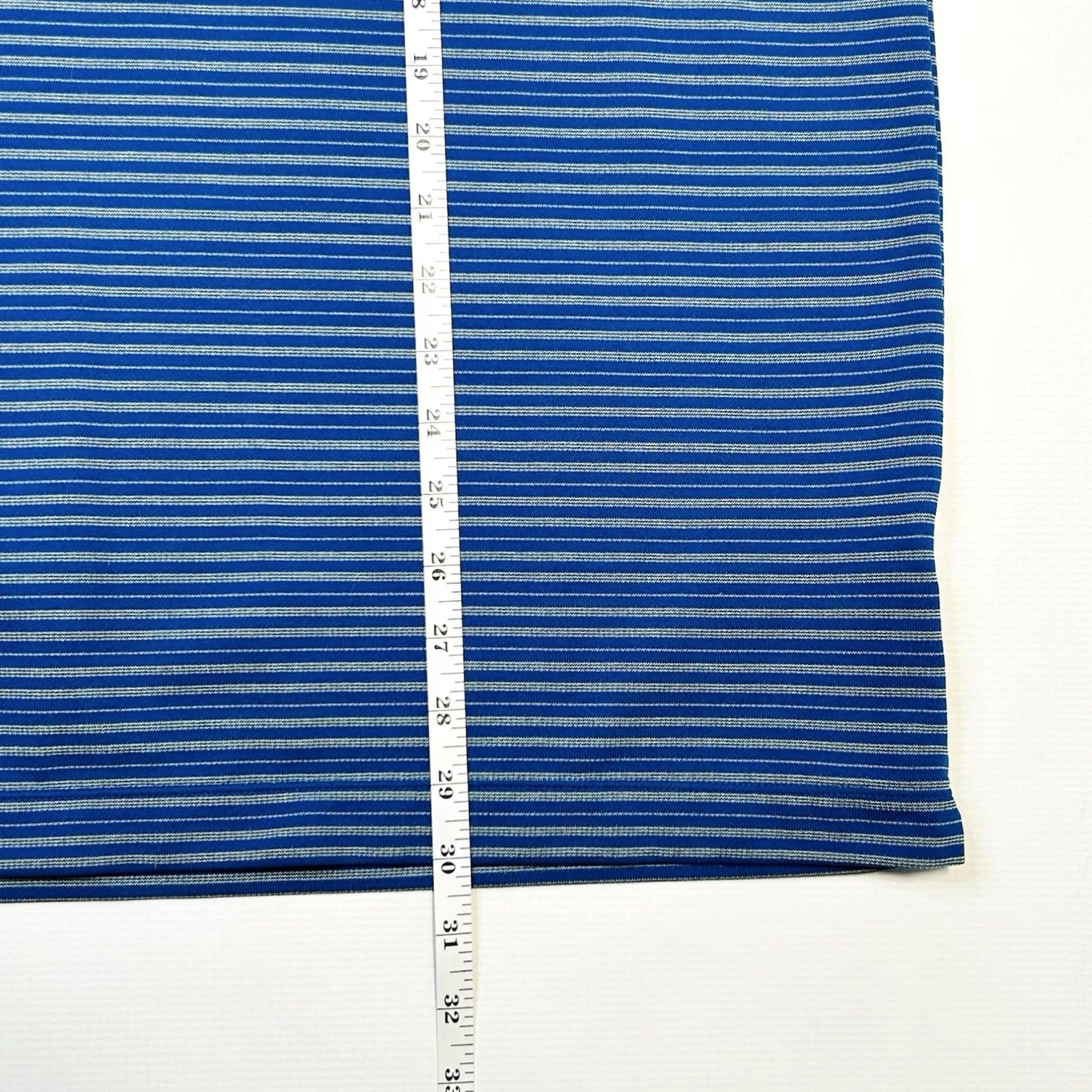 Nike VINTAGE Nike Golf Polo Shirt Dri Fit UV Protective Mens XL Blue White Striped Breathable Size US XL / EU 56 / 4 - 7 Thumbnail