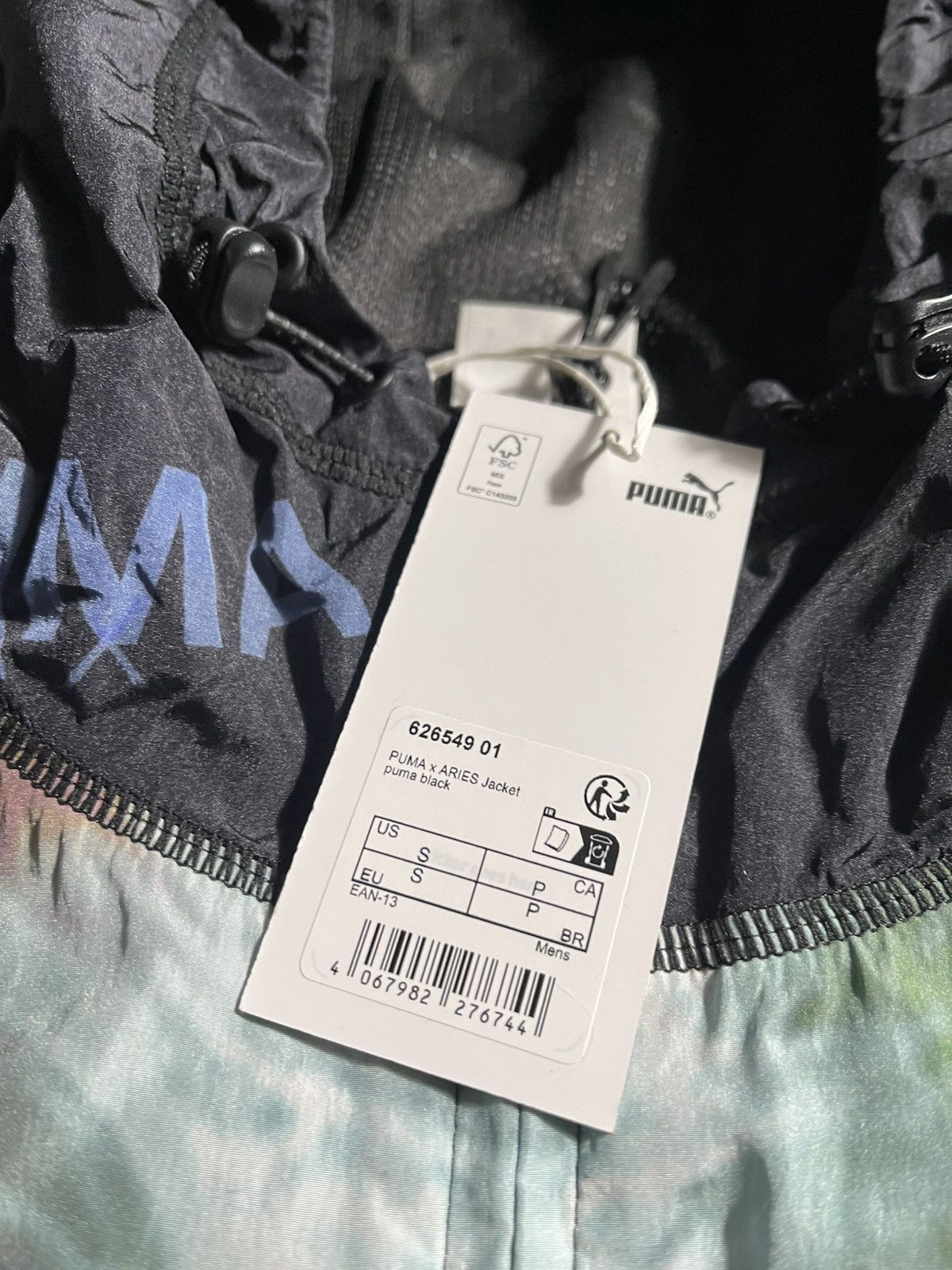 Puma Puma x Aries ‚Skeleton‘ Windbreaker Size US S / EU 44-46 / 1 - 2 Thumbnail