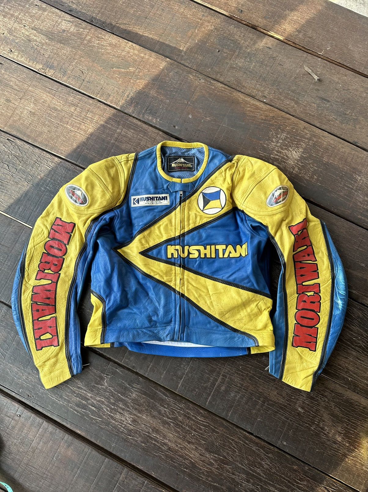 Japanese Brand Kushitani hamamatsu moriwaki suit racing leather Size US S / EU 44-46 / 1 - 17 Thumbnail