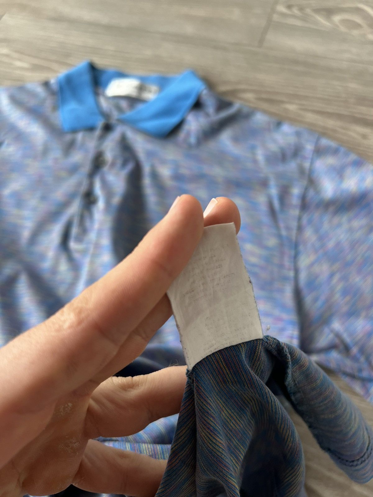 Burberry × Vintage Vintage Burberrys of London Straight Multicolour Polo Size US L / EU 52-54 / 3 - 17 Thumbnail