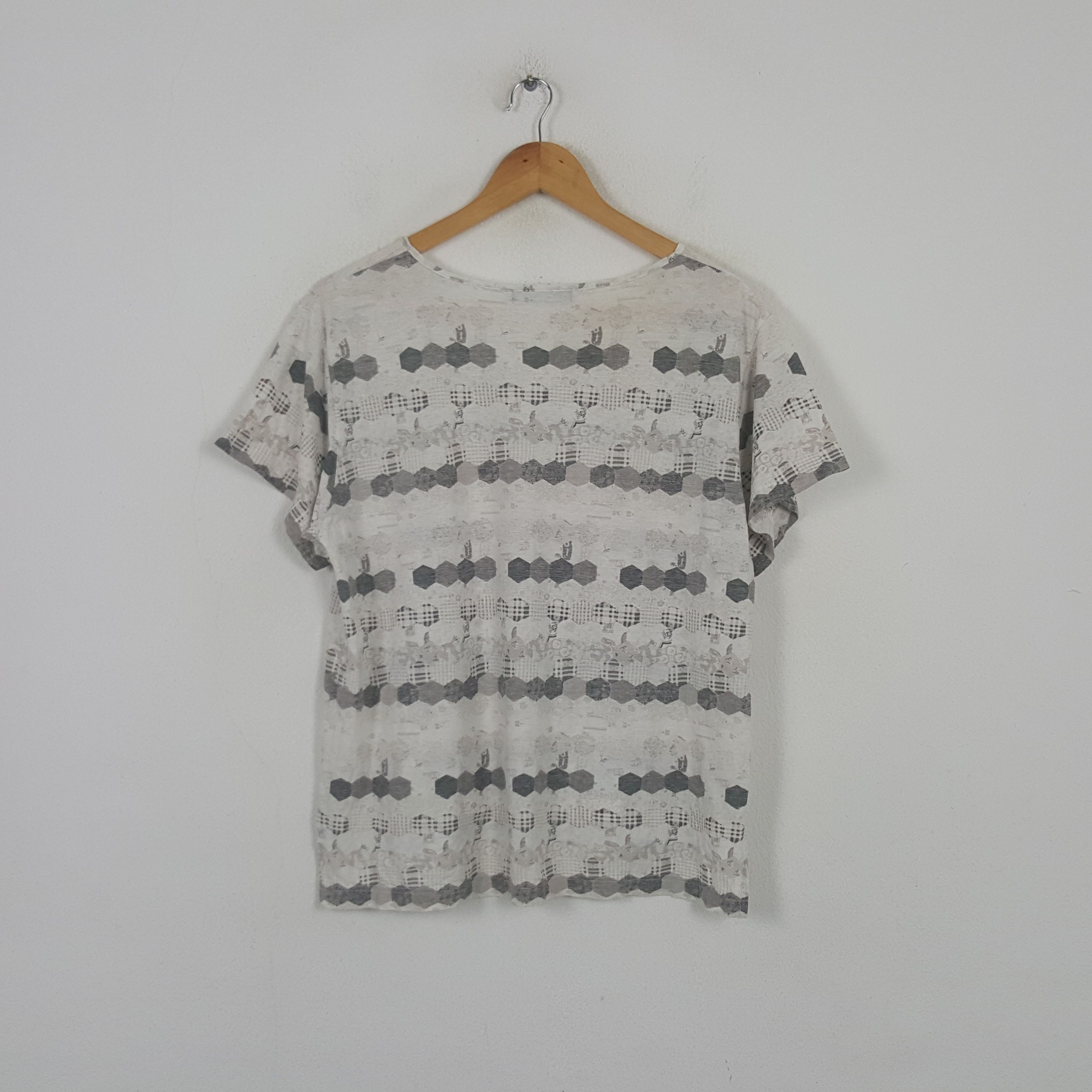 Ne-Net Vintage Ne-net by Issey Miyake Designer Tshirt RR14 Size US L / EU 52-54 / 3 - 3 Thumbnail