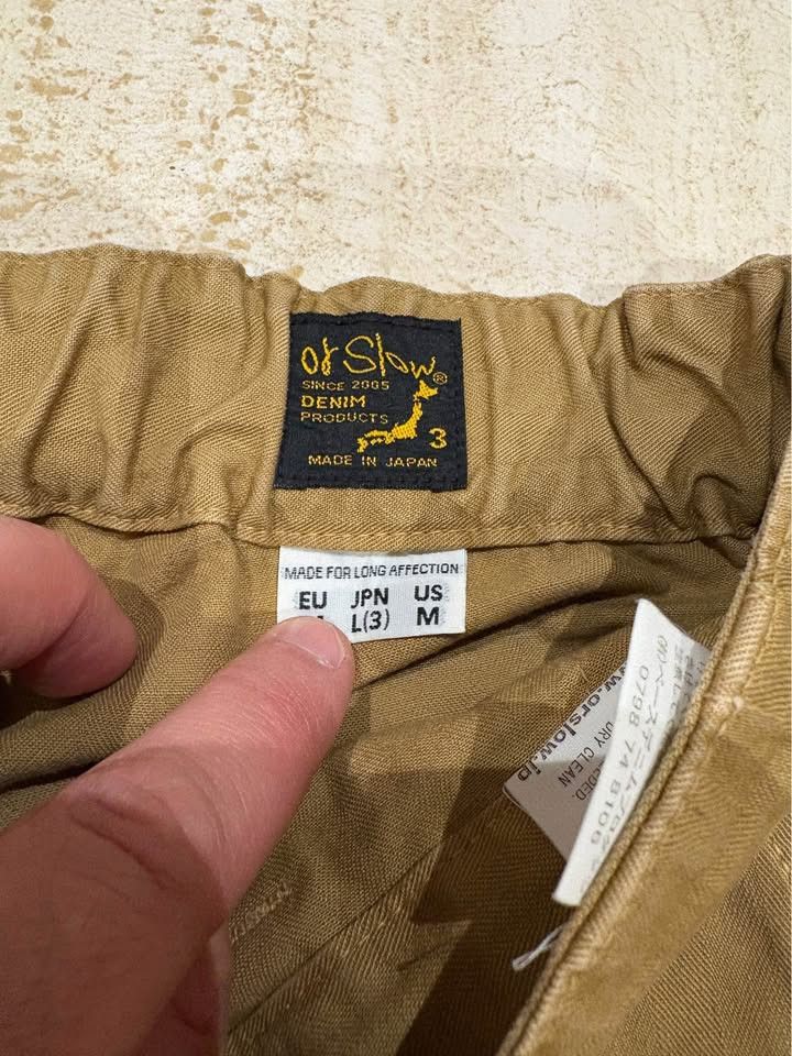 Orslow French Work Pant - Herringbone Tan Size US 32 / EU 48 - 4 Thumbnail