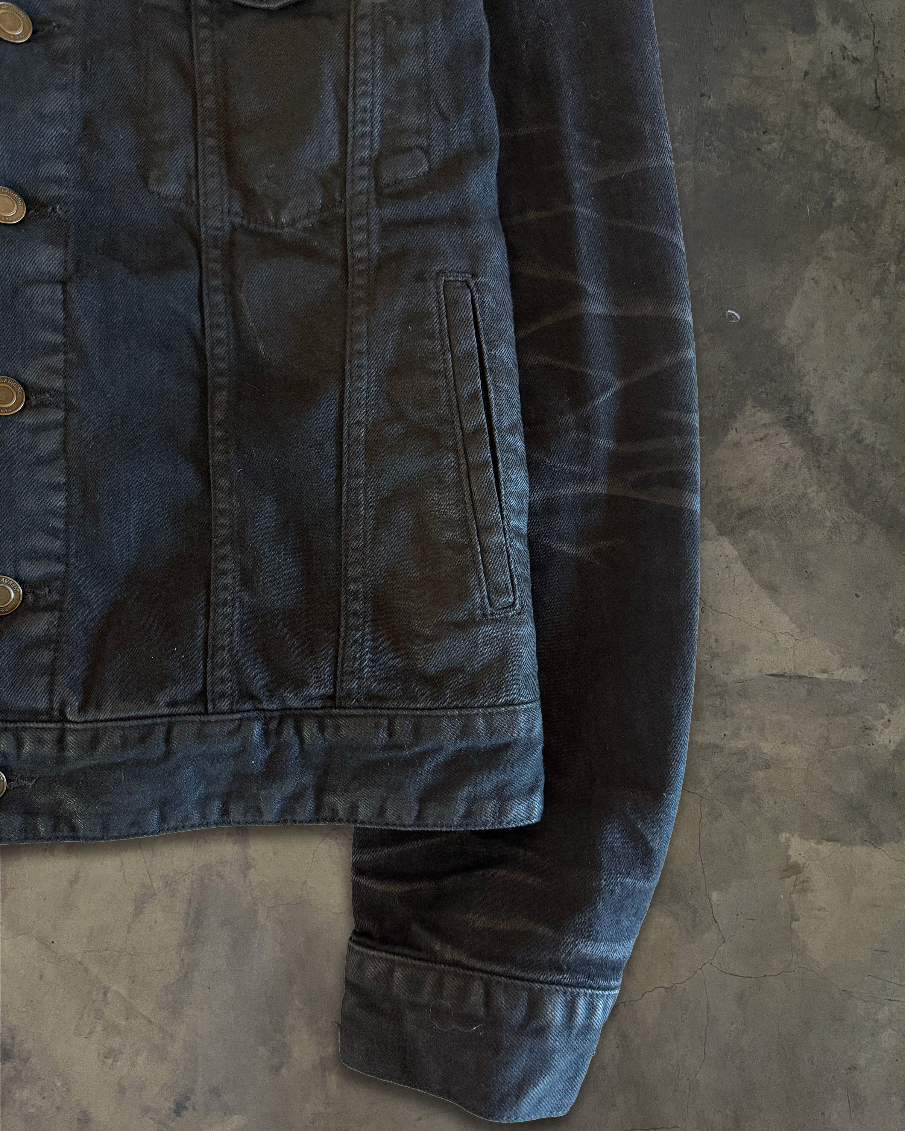 Saint Laurent Paris SAINT LAURENT 2019 DENIM TRUCKER JACKET Size US S / EU 44-46 / 1 - 3 Thumbnail