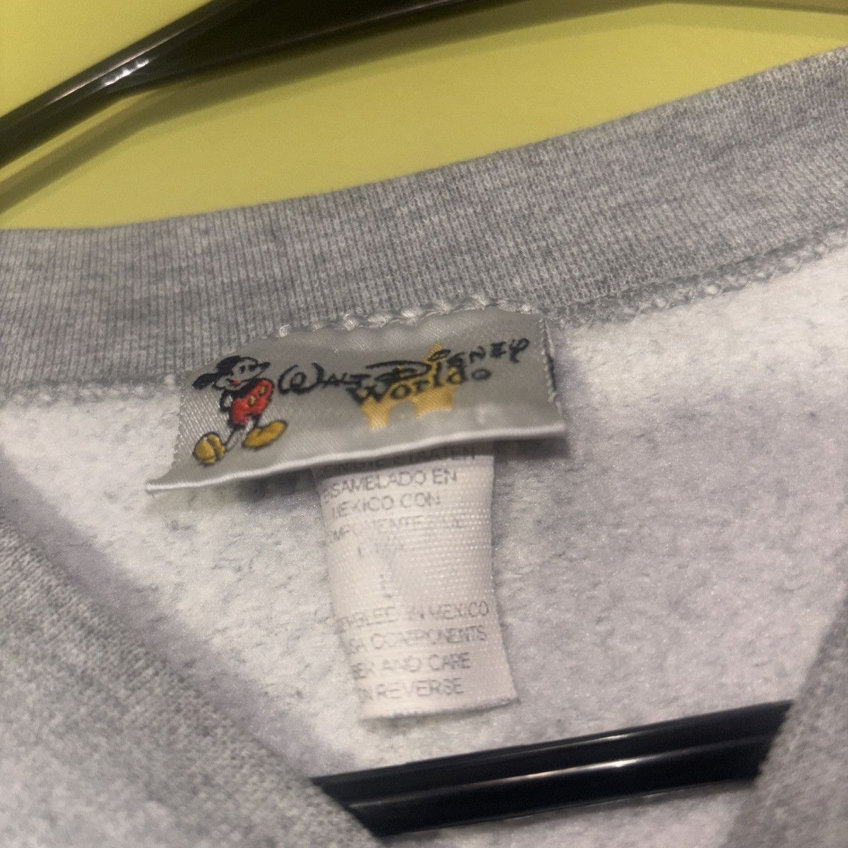 Disney Vintage Walt Disney World Characters Sweatshirt L Gray Usa Size US L / EU 52-54 / 3 - 3 Thumbnail