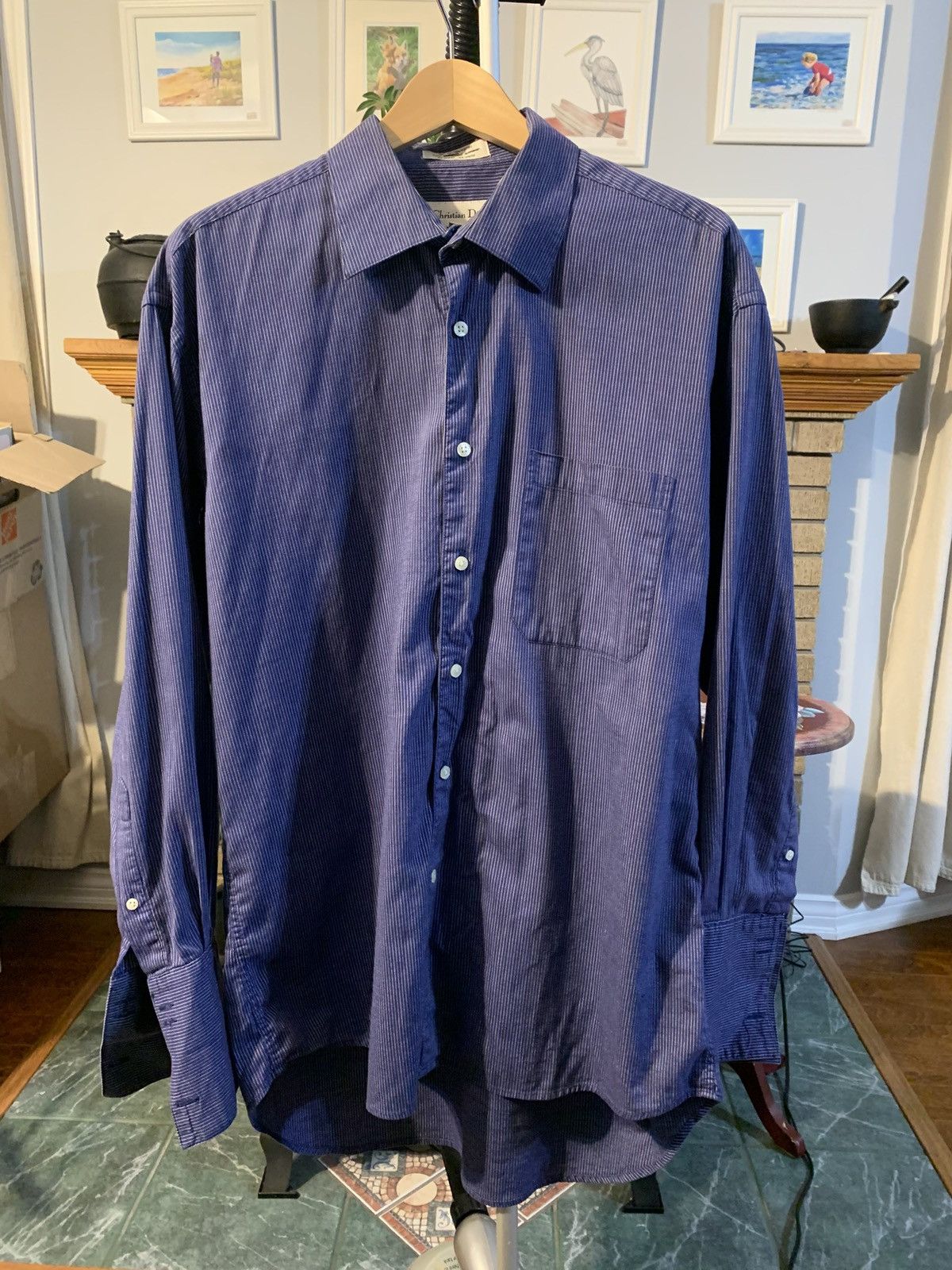 Dior Christian Dior Dress Shirt Size US L / EU 52-54 / 3 - 1 Thumbnail