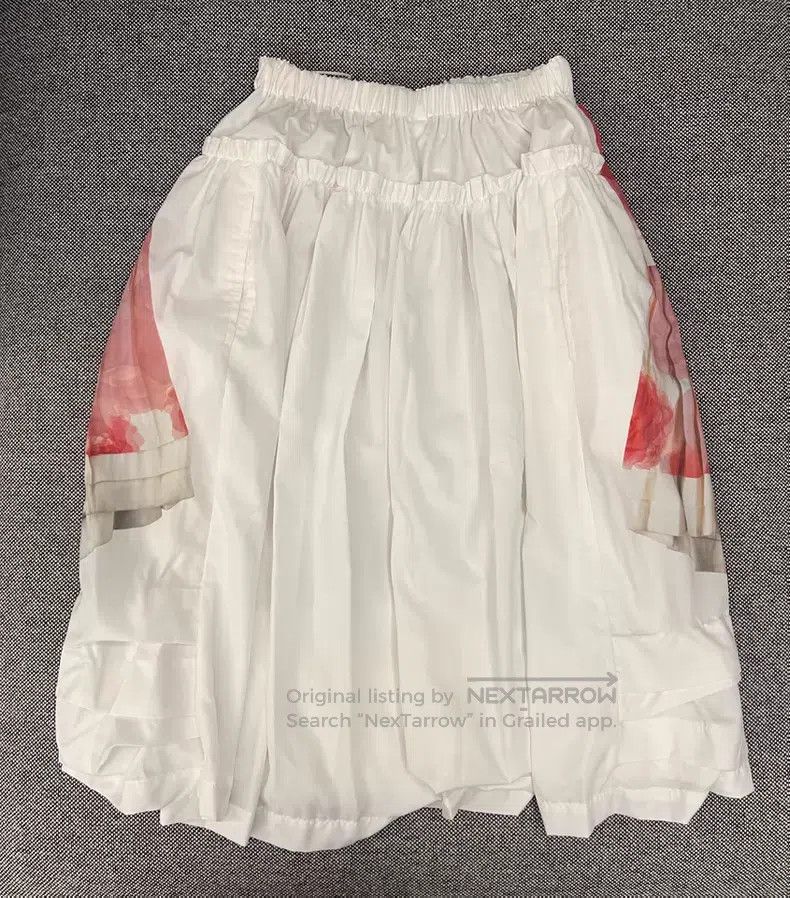 Comme des Garcons Comme Des Garcons size XS Roses Bud Print Collarless Desig Size 22" - 4 Thumbnail