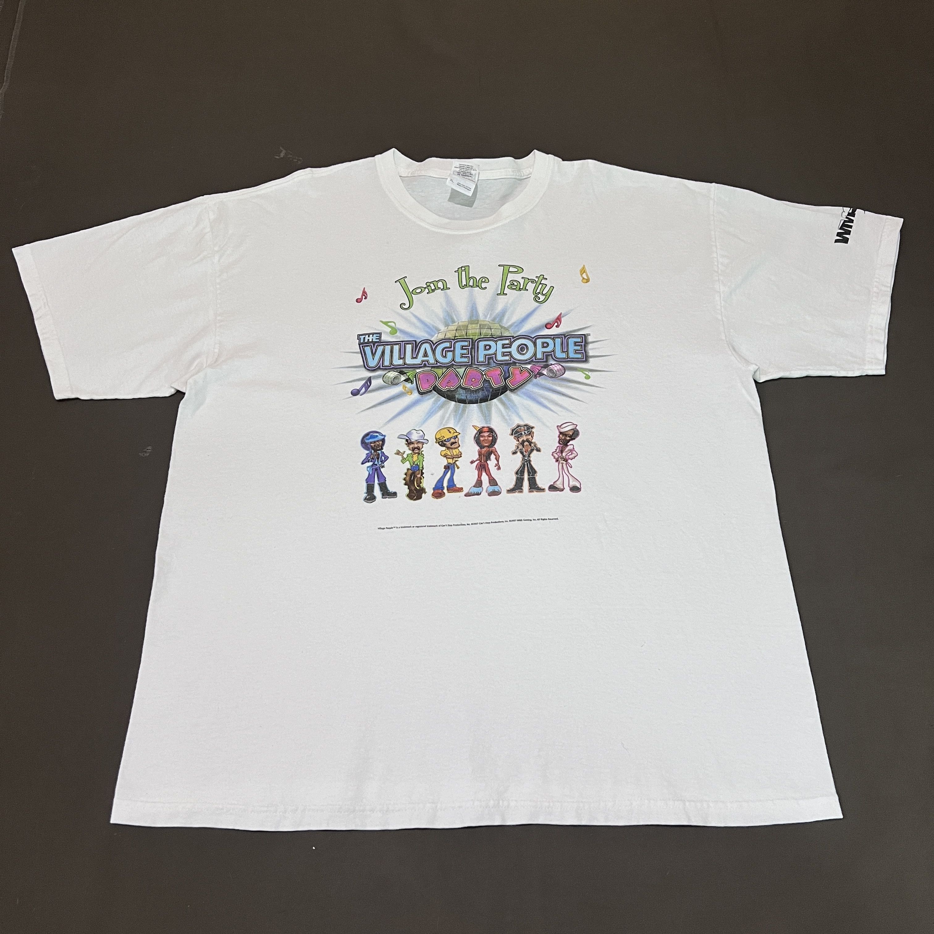 Band Tees Vintage Y2K Village People Promo Tee XL Disco Soul Jazz R&B Size US XL / EU 56 / 4 - 2 Thumbnail
