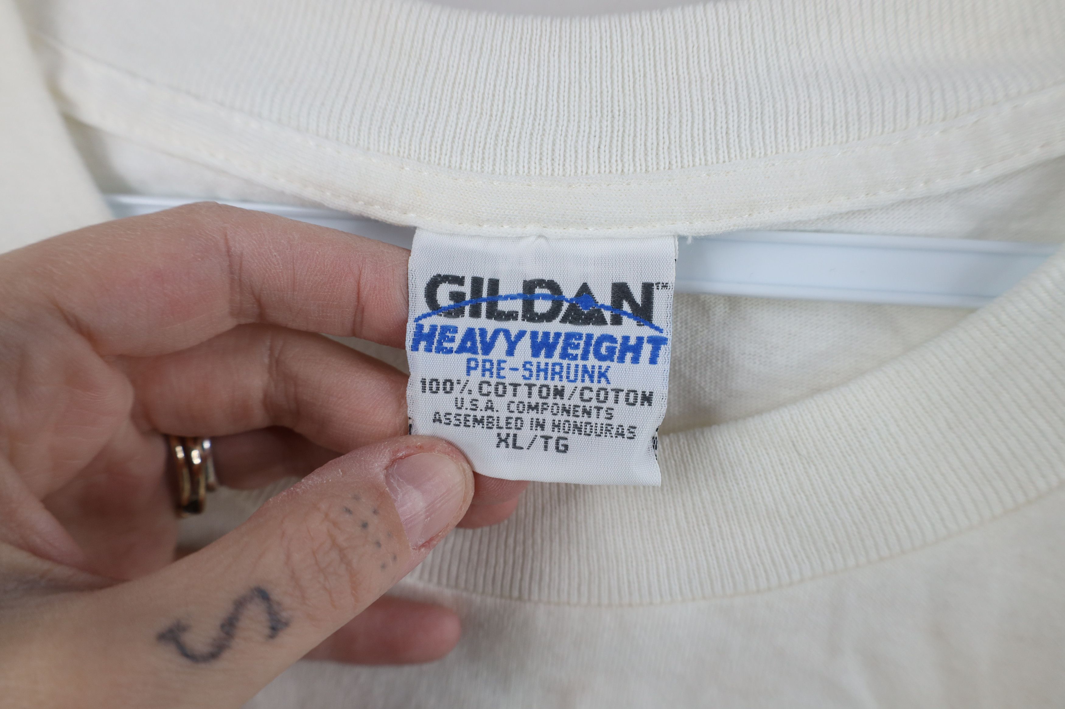 Vintage Vintage 90s Sweat B95 94.9 Hip Hop Fall Jam 96 T-Shirt USA Size US XL / EU 56 / 4 - 9 Thumbnail