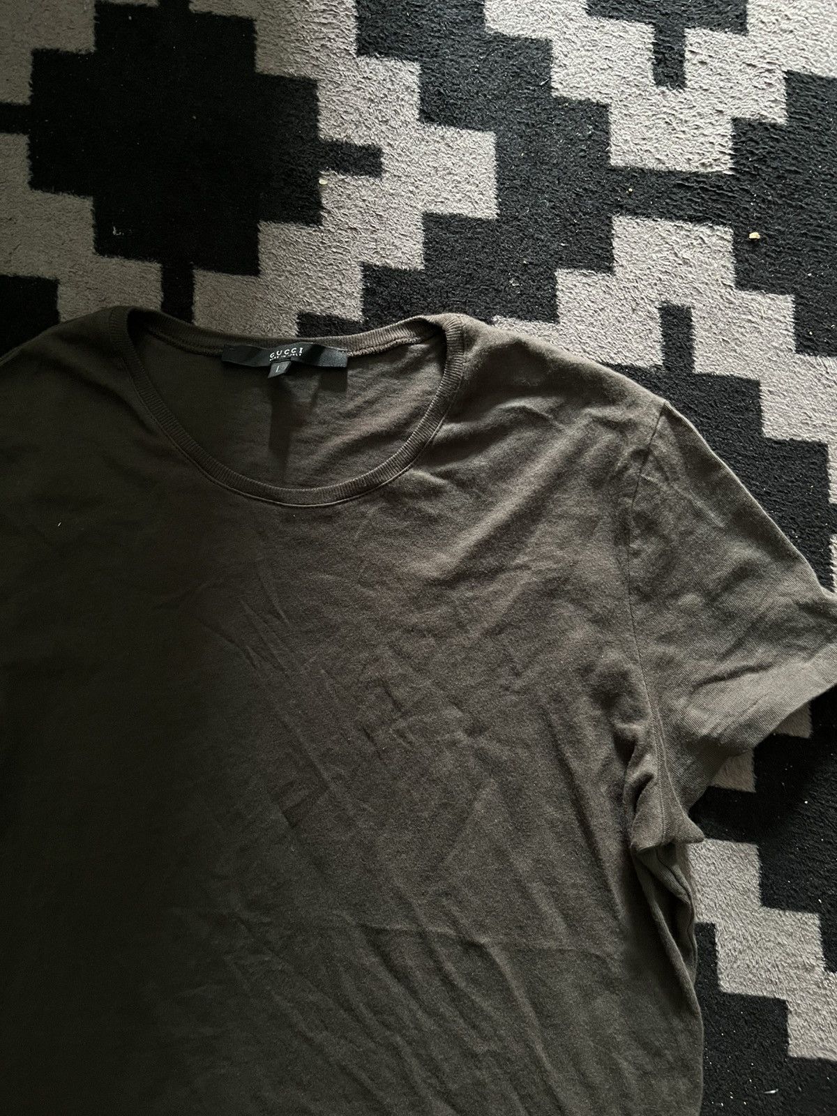 Gucci Gucci blank tom ford tshirt Size L / US 10 / IT 46 - 2 Thumbnail