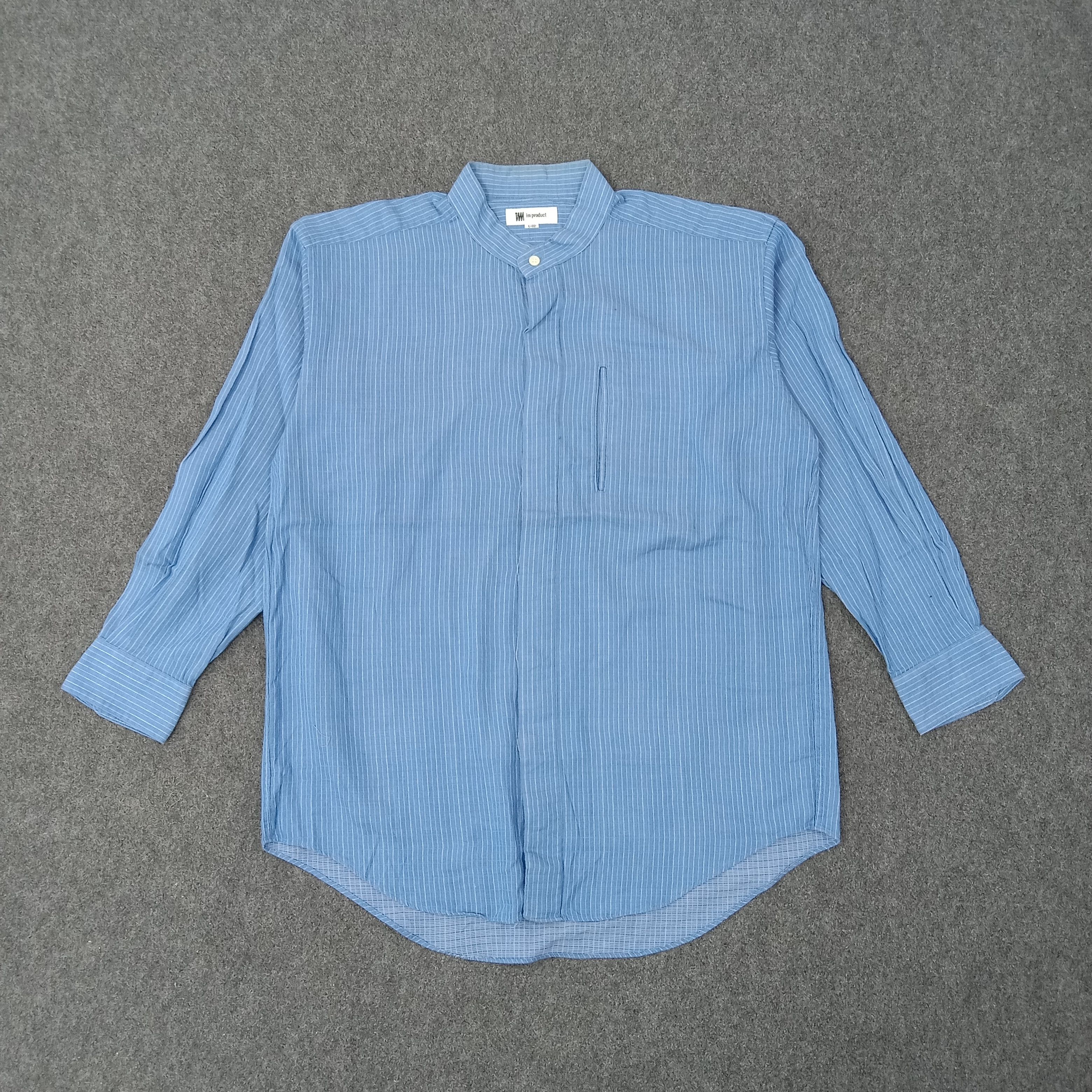 Issey Miyake IM Product by Issey Miyake Japanese Button Up Shirt C259N61 Size US L / EU 52-54 / 3 - 1 Thumbnail