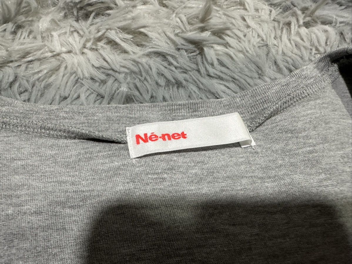 Ne-Net 🔥Vintage Ne-Net Shirt Nya Cat Grey Size US S / EU 44-46 / 1 - 4 Thumbnail
