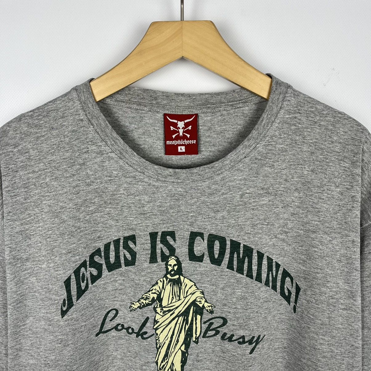 Other Vintage Jesus is Coming religion tee 90’s Size US L / EU 52-54 / 3 - 6 Thumbnail