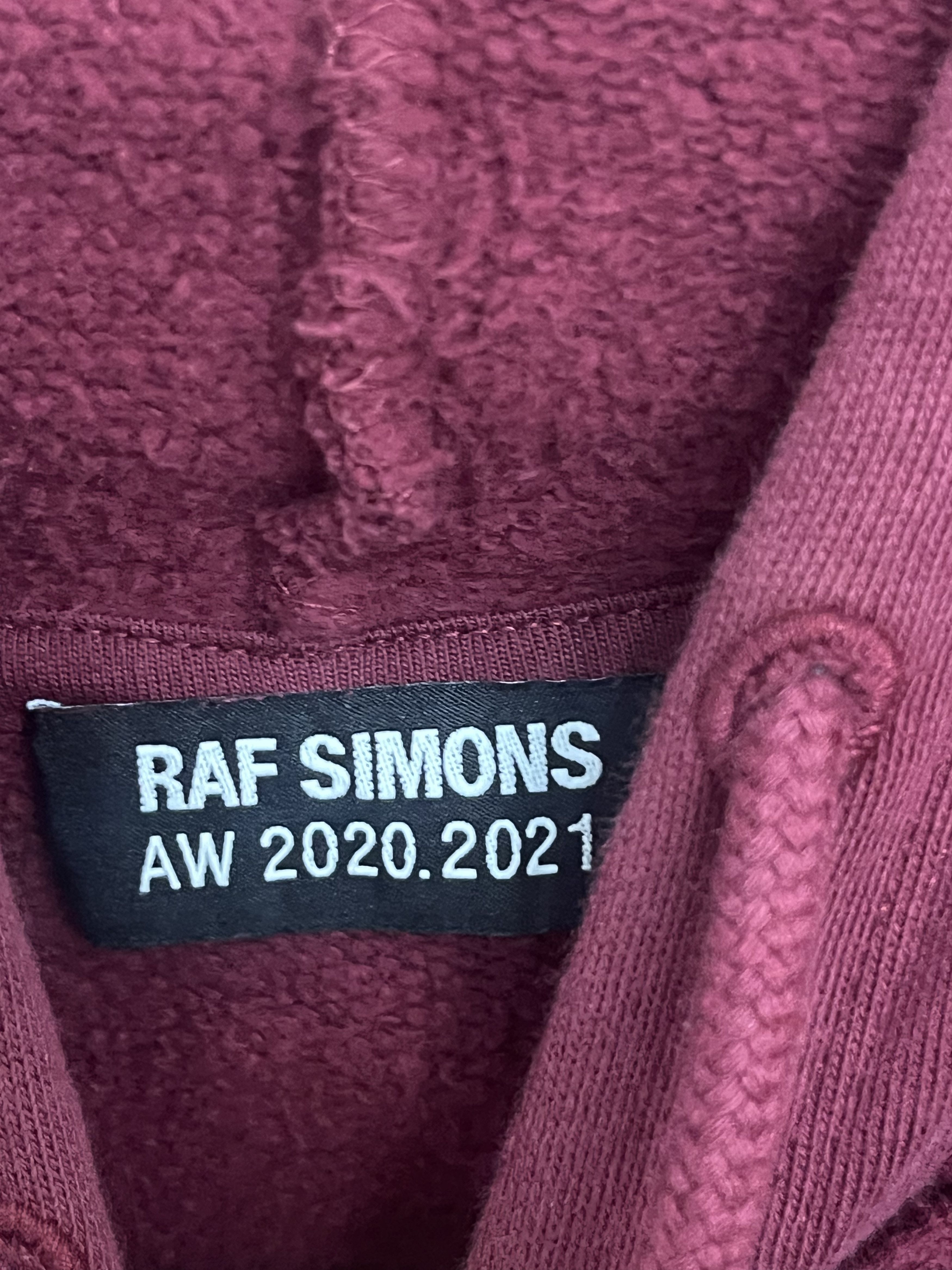 Raf Simons Raf Simons University of Antwerp Distressed Hoodie Size US S / EU 44-46 / 1 - 6 Thumbnail