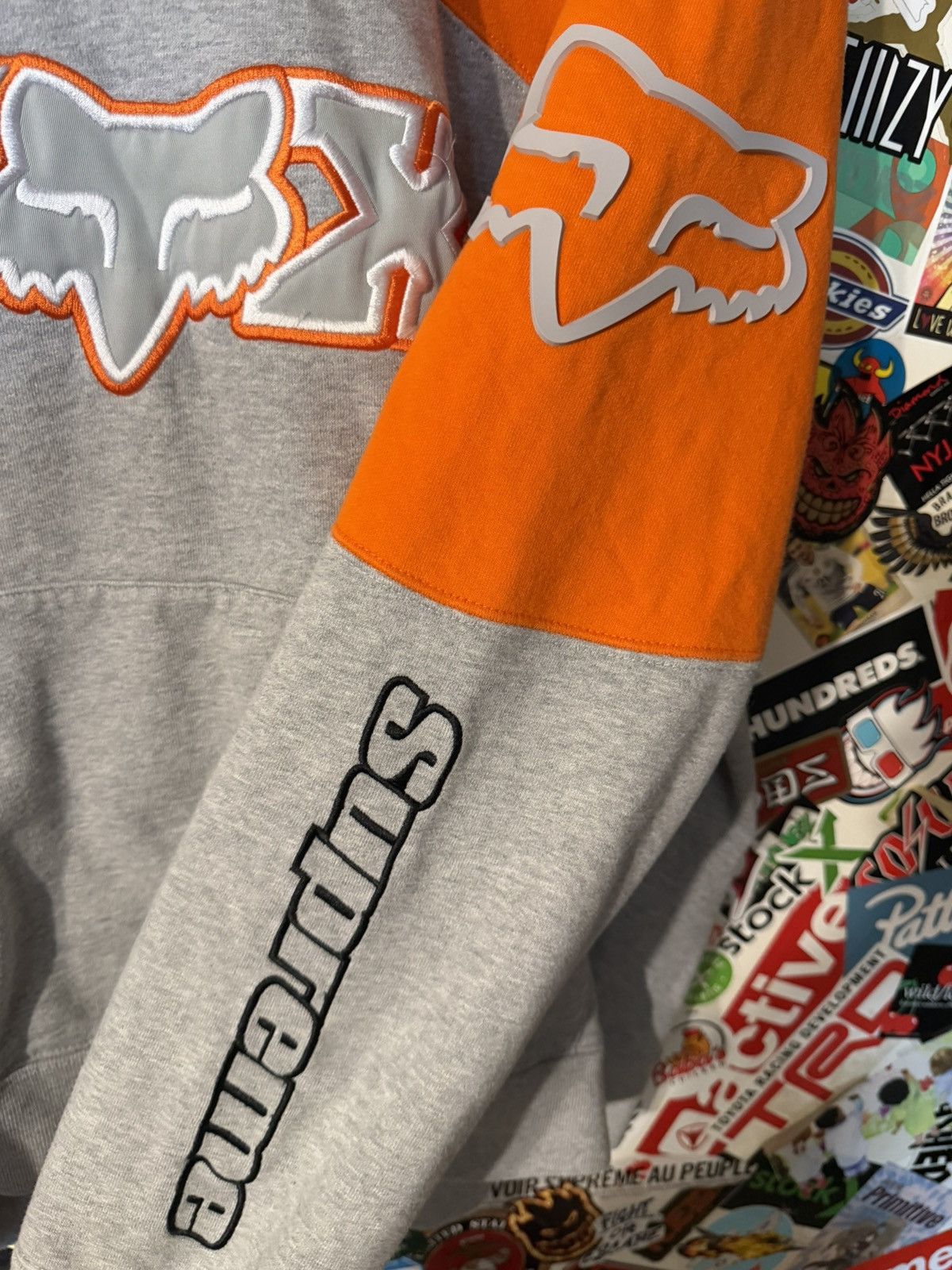 Fox Racing × Supreme Supreme Fox Racing Hooded Sweatshirt Size US L / EU 52-54 / 3 - 4 Thumbnail