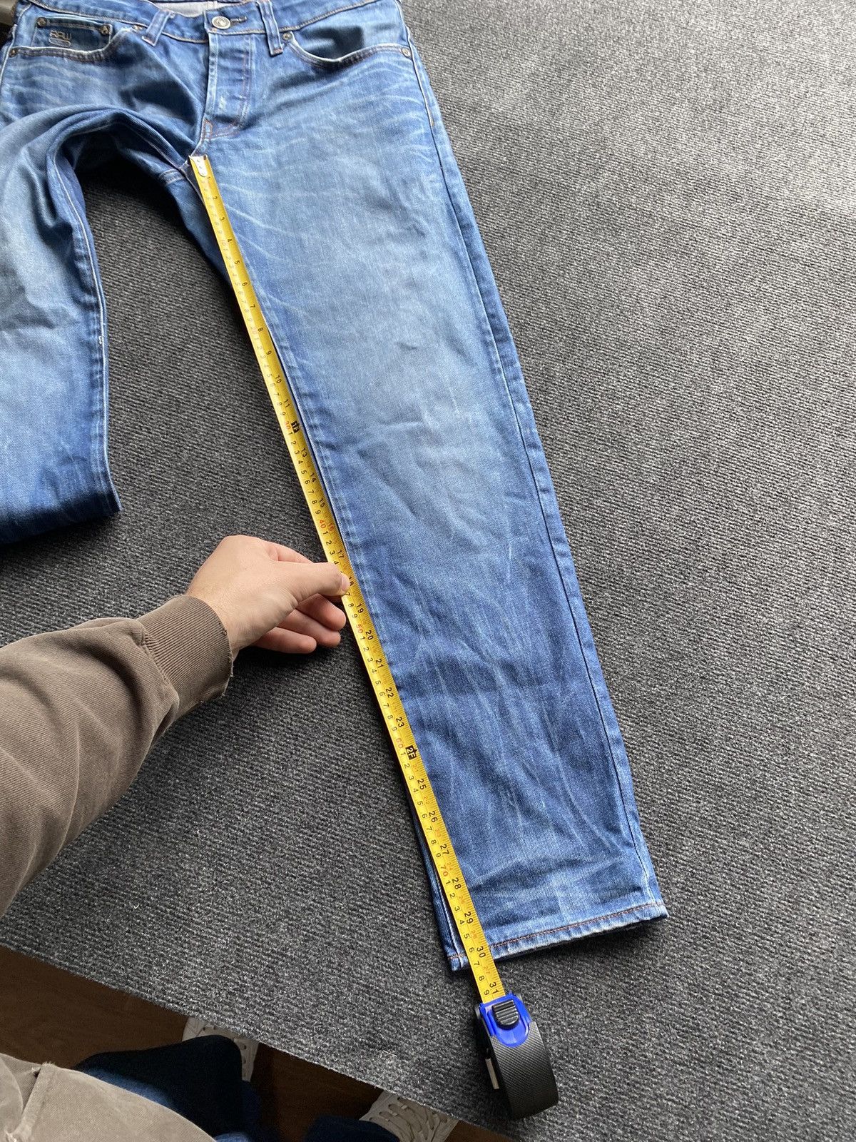 G-Star 🔥Opium Punk G Star 3301 Low Tapered jeans 30 size Size US 30 / EU 46 - 9 Thumbnail