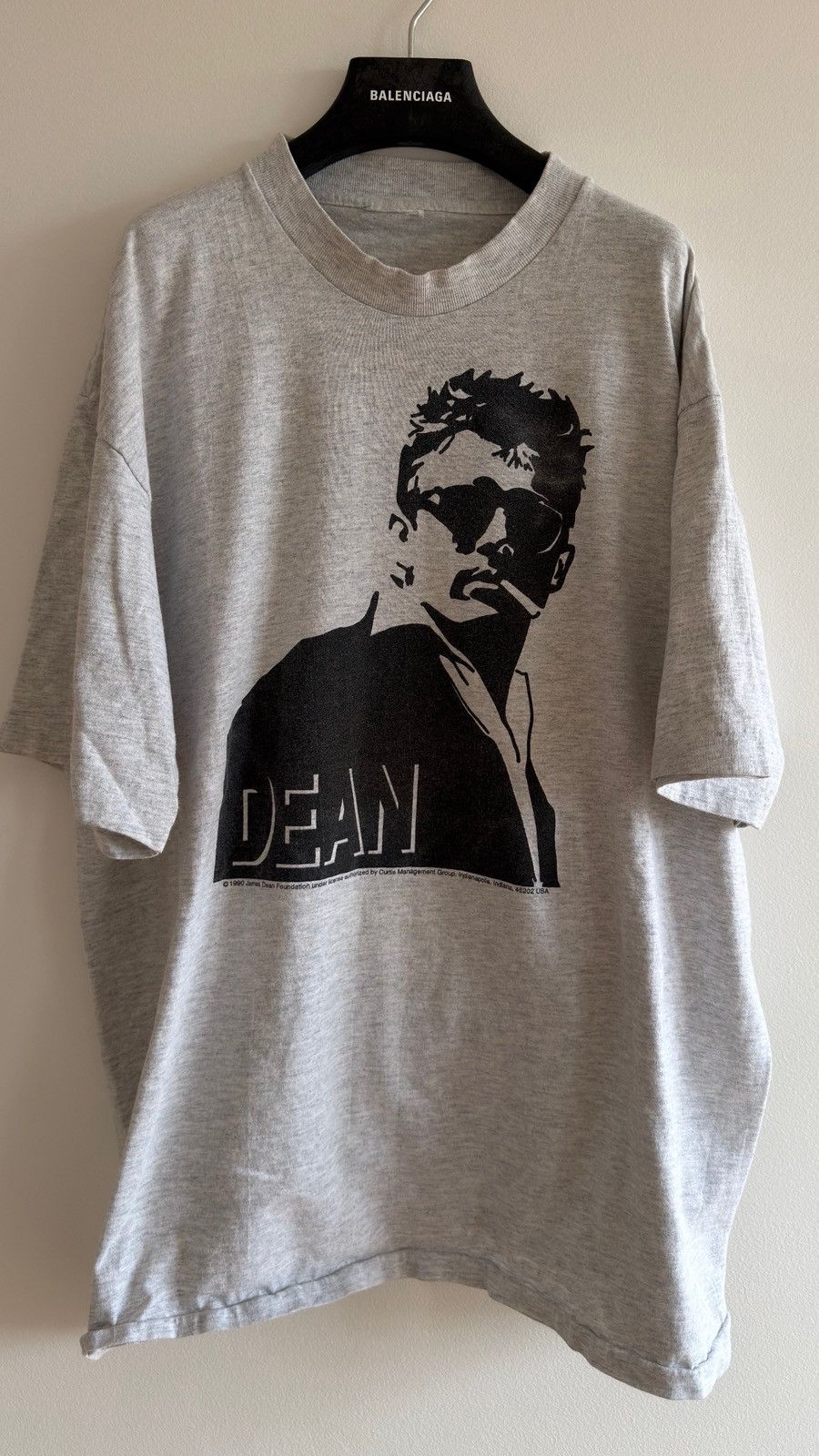 Vintage *RARE* VINTAGE 1990 90s JAMES DEAN HOLLYWOOD ACTOR MOVIE TEE Size US XL / EU 56 / 4 - 1 Thumbnail