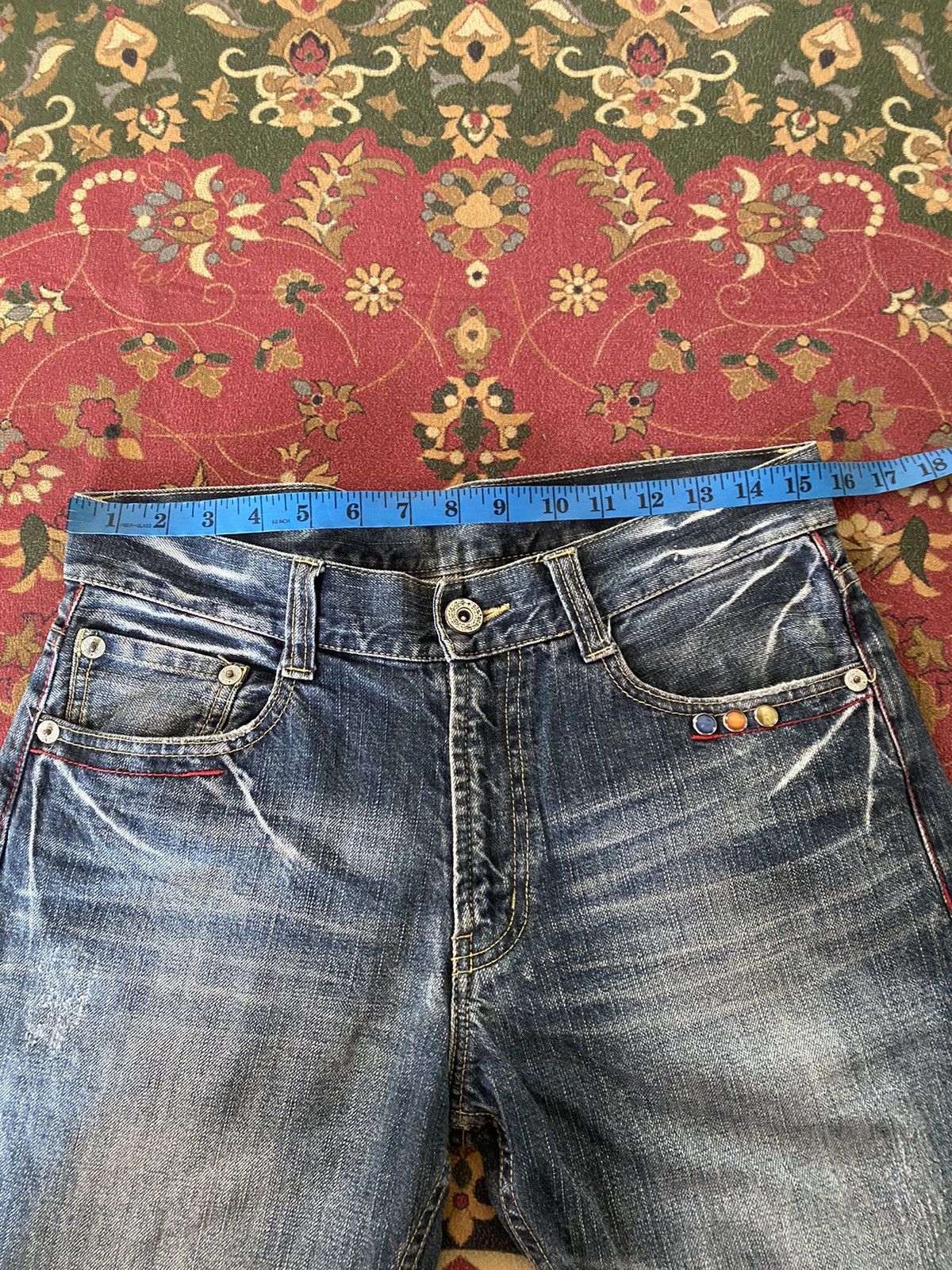 Other 🔥Flared🔥Vintage Japanese Brand Flared RedPepper Wing style Size US 31 - 14 Thumbnail