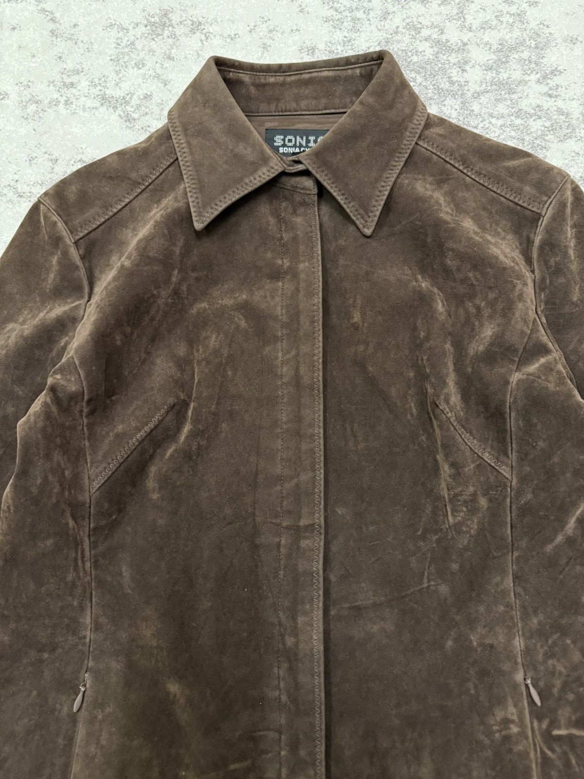 Sonia Rykiel Sonia Rukiel Velvet Button Up Jacket Size S / US 4 / IT 40 - 6 Thumbnail