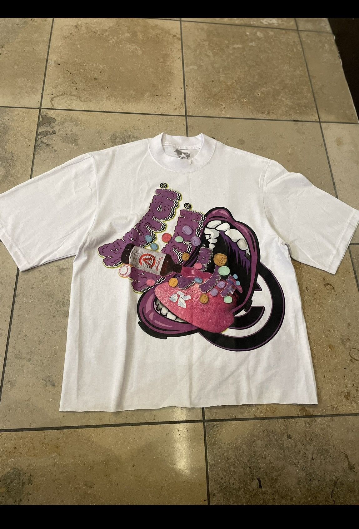 Other Rolling purple cropped Tee Size US S / EU 44-46 / 1 - 6 Thumbnail