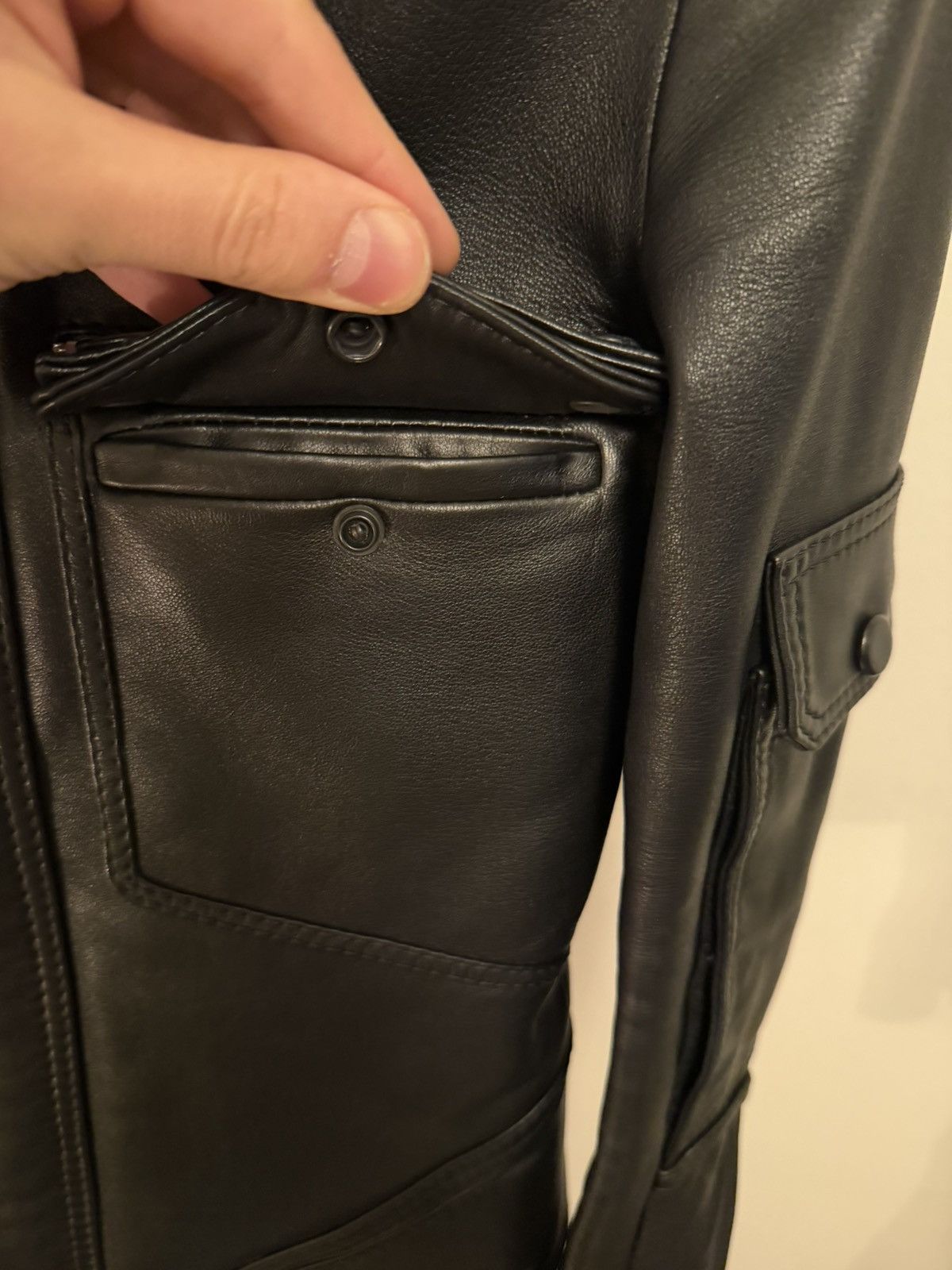 Dior Dior Homme SS07 Campaign leather jacket Size US S / EU 44-46 / 1 - 13 Thumbnail