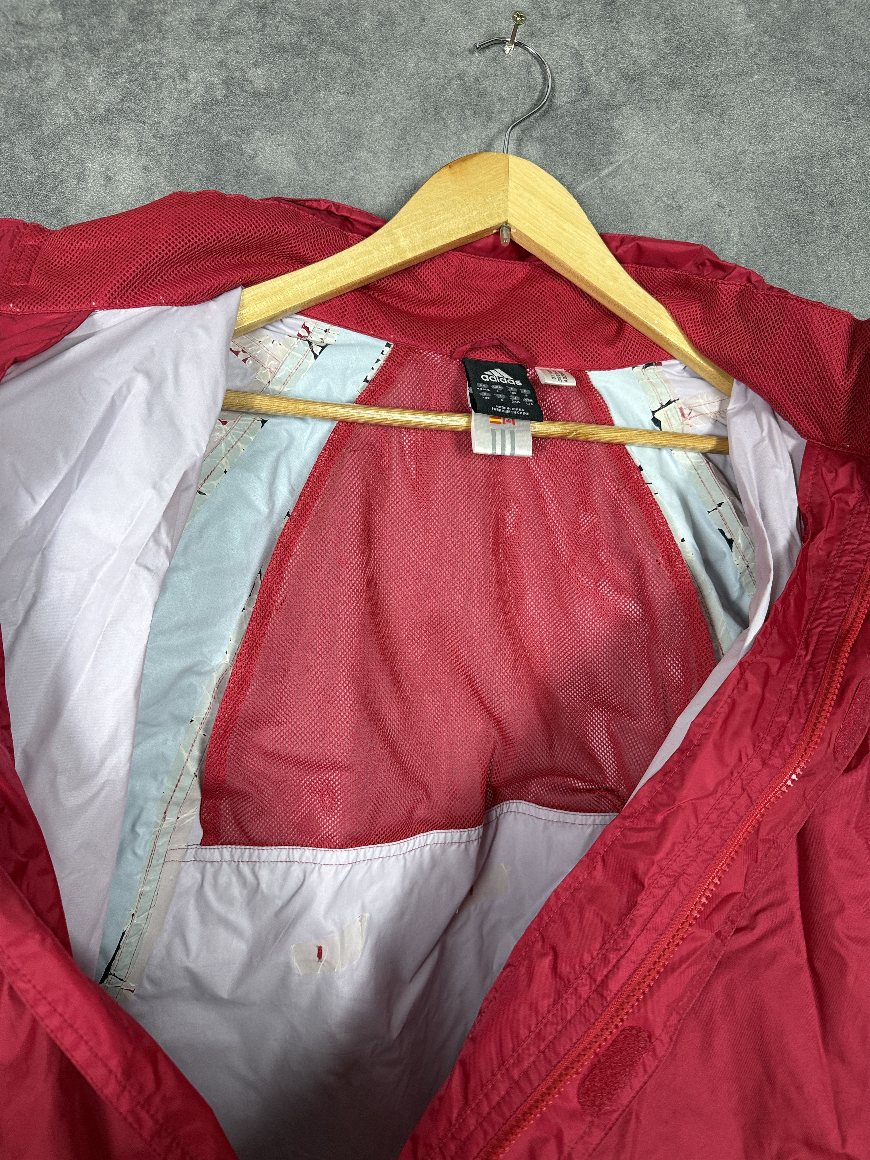 Adidas Adidas Bayern Munich windbreaker waterproof 2003 vintage Size US L / EU 52-54 / 3 - 10 Thumbnail