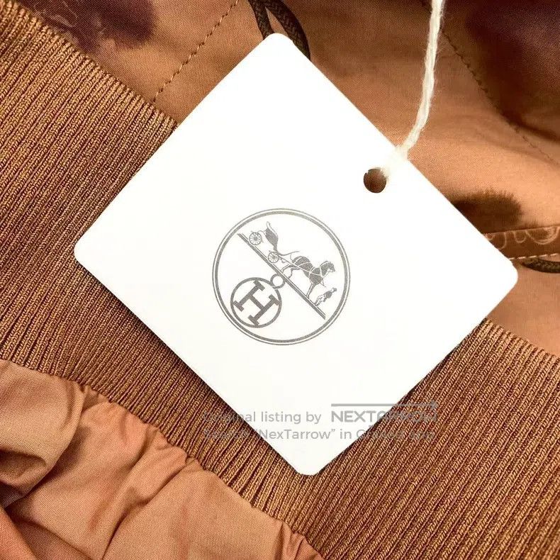 Hermes Hermes Cotton Pattern Printed Reversible Jacket Size XS / US 0-2 / IT 36-38 - 8 Thumbnail