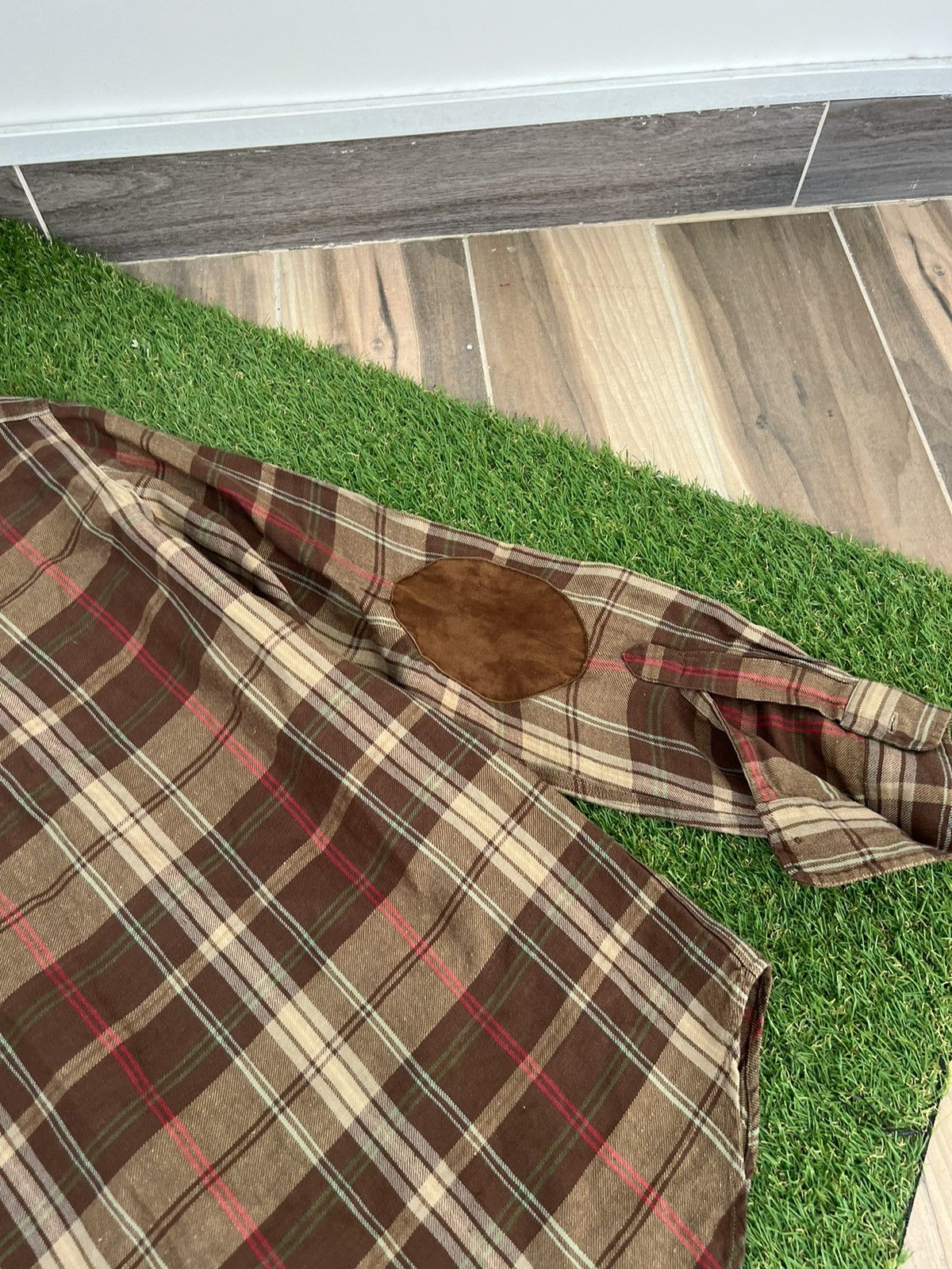 Vintage Polo Ralph Lauren American Plaid Checkered Button Up Shirt Size US M / EU 48-50 / 2 - 12 Thumbnail
