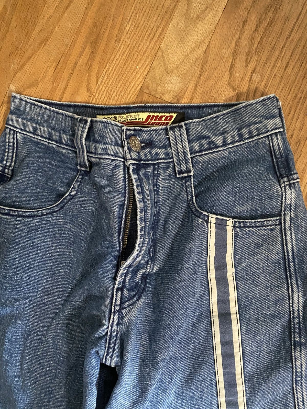 JNCO 🔥🔥 RARE Vintage JNCO 1998 Roadkill #171 28W WOMEN'S 🔥🔥 Size 28" / US 6 / IT 42 - 5 Thumbnail