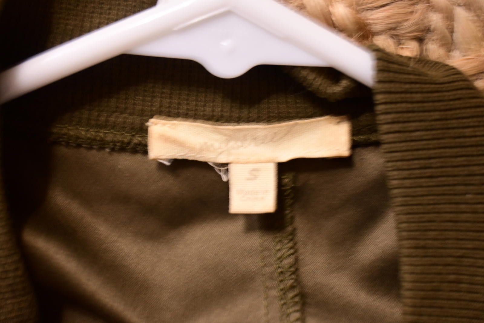 Other Mystree Casual Long Sleeve Khaki Green Jacket Plaid Accents Size US S / EU 44-46 / 1 - 8 Thumbnail