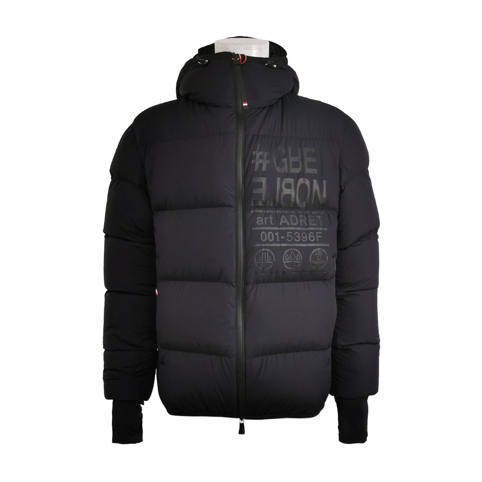 Moncler Moncler Adret Logo Hooded Puffer Jacket Size 4 Size US XL / EU 56 / 4 - 1 Thumbnail