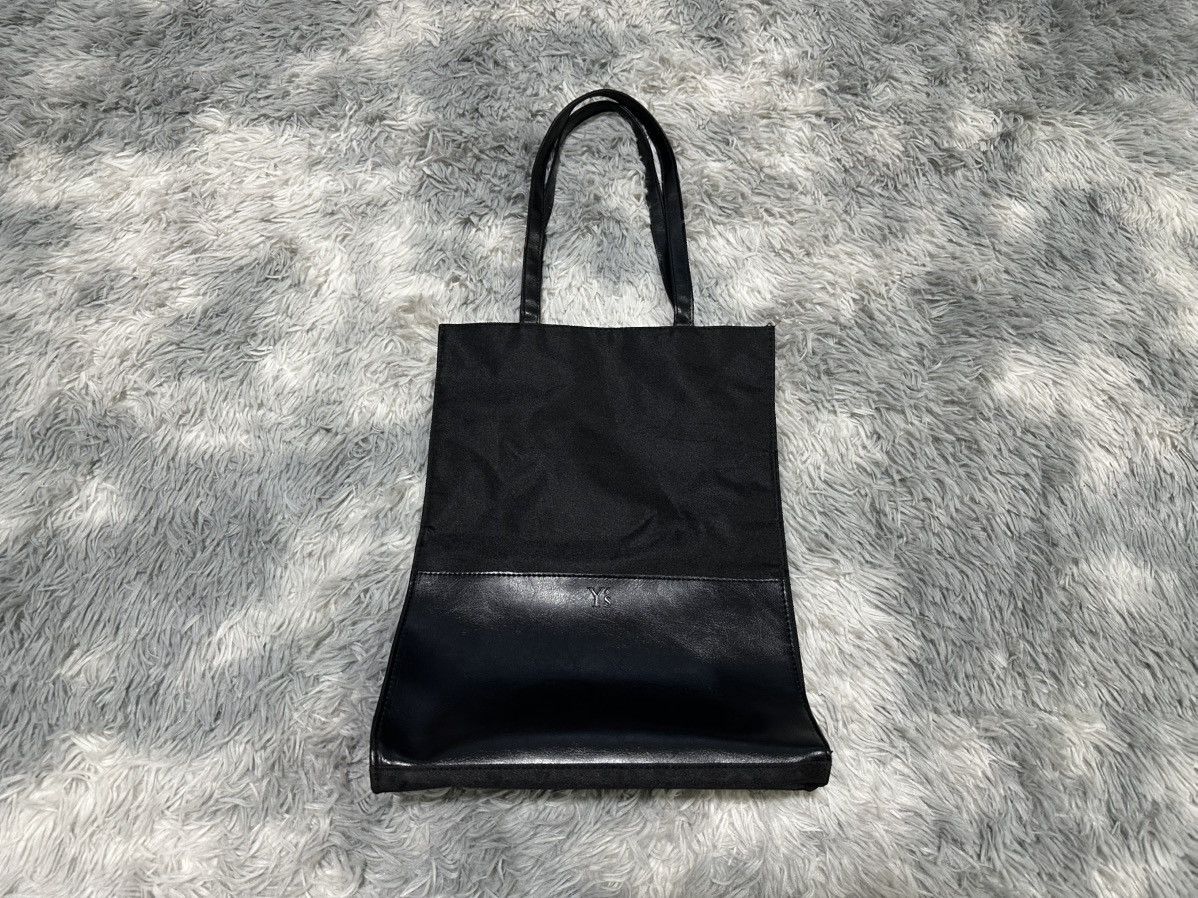 Y's 🔥Yohji Yamamoto Y’s Canvas Leather Tote Bag Size ONE SIZE - 1 Thumbnail