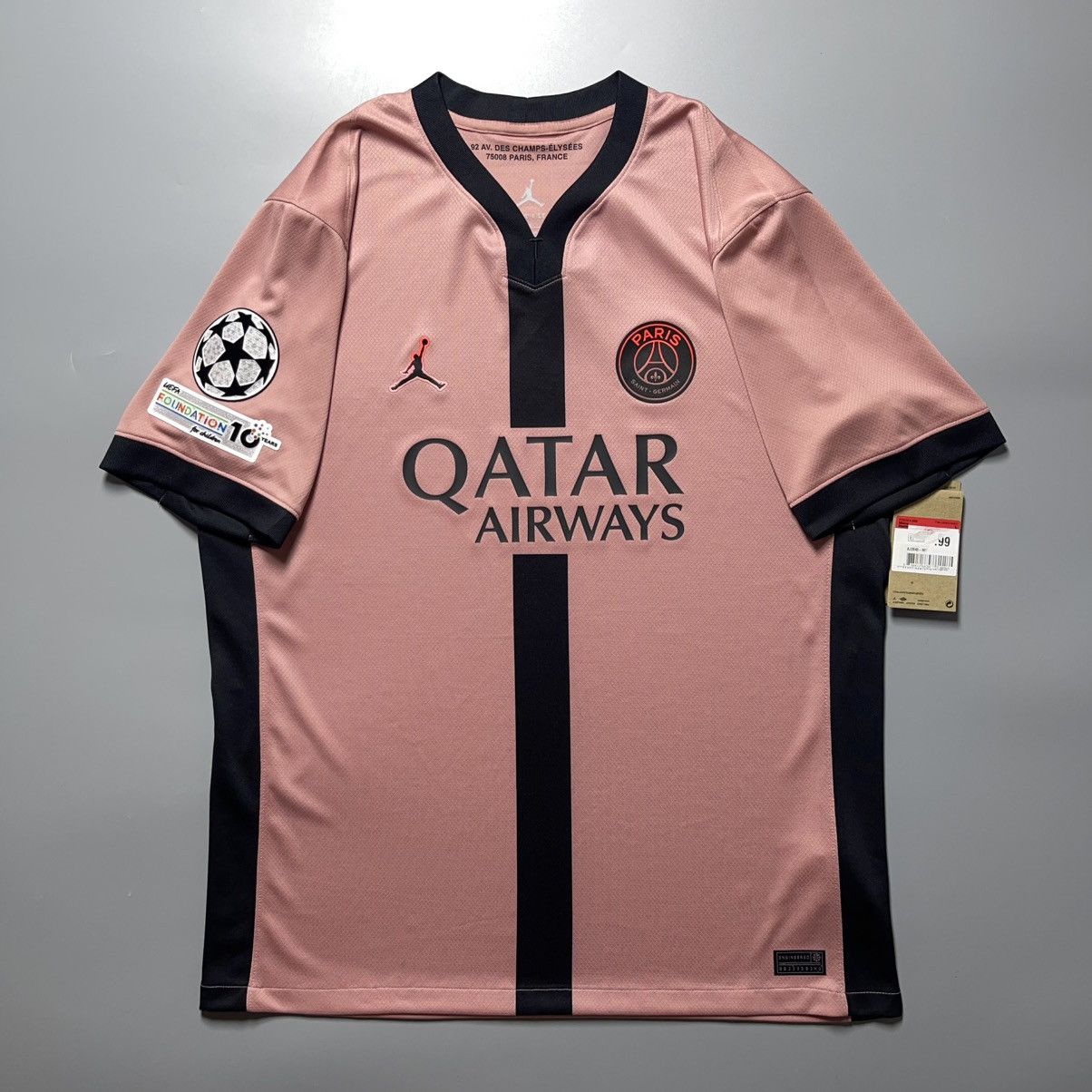 Nike NWT PSG NIKE 2024/2025 FOOTBALL THIRD JERSEY #14 DESIRE DOUE Size US L / EU 52-54 / 3 - 2 Thumbnail