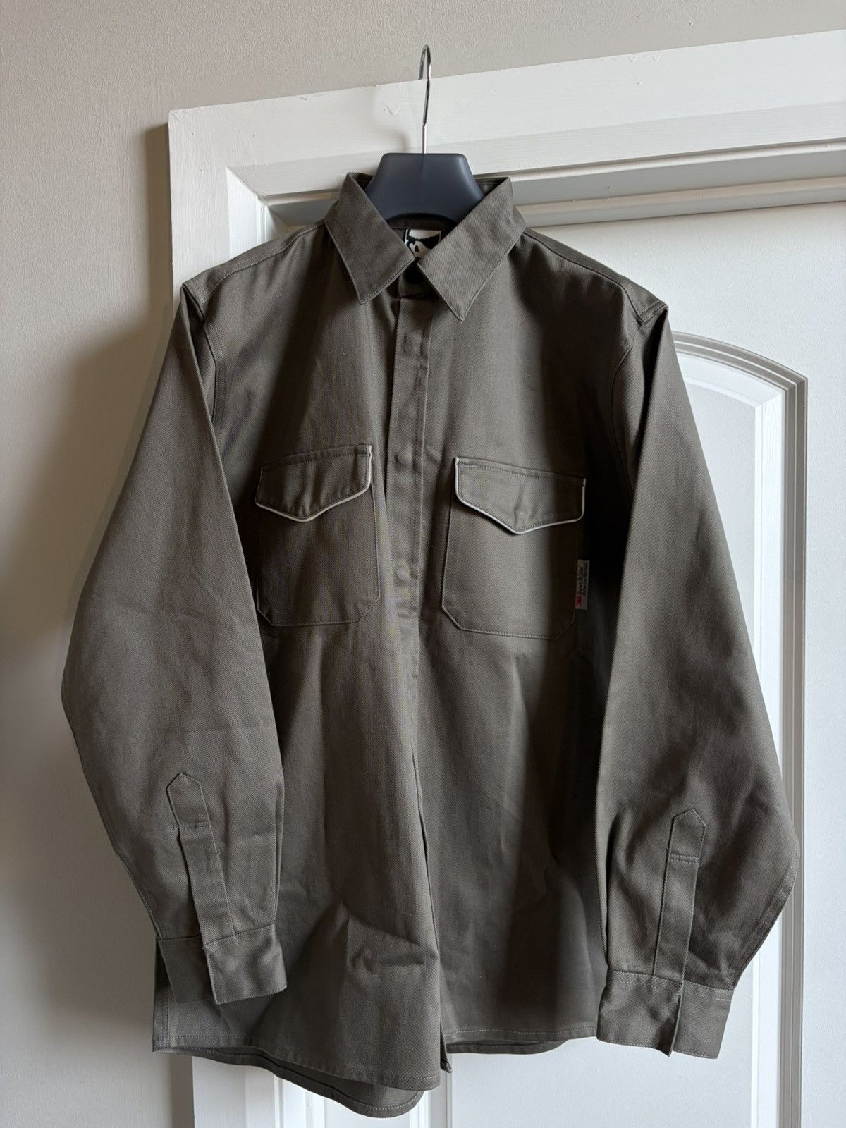 GR10K Flame Retardant Twill Button Up Size US XL / EU 56 / 4 - 2 Thumbnail