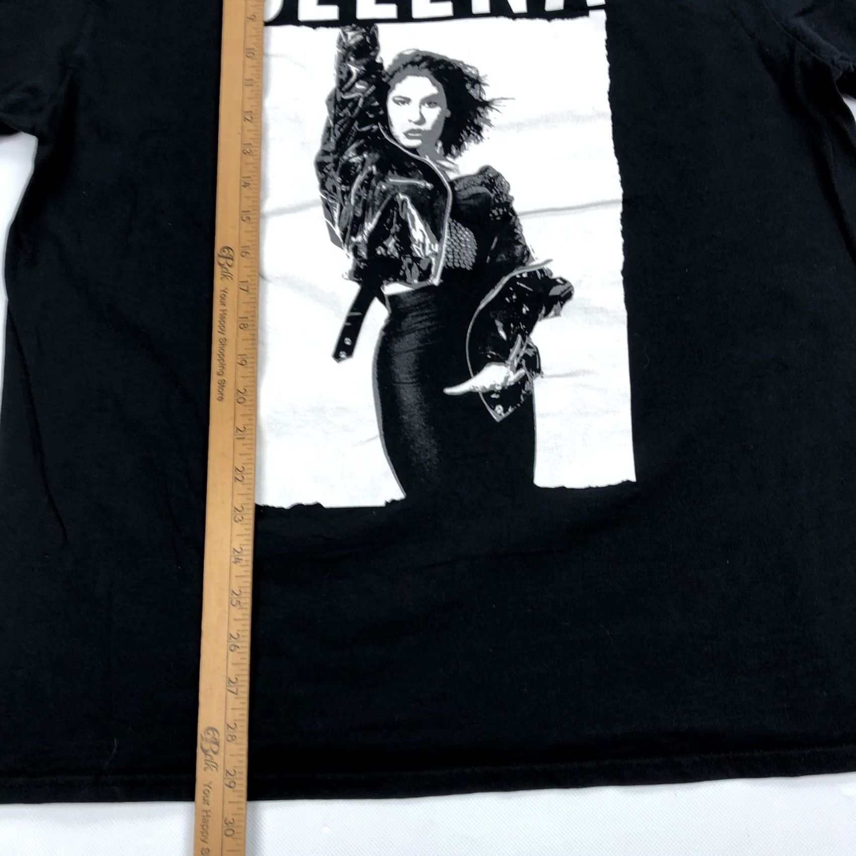 Vintage Selena Official Merchandise Graphic T-Shirt Men XL 100% Cotton Black Crew Neck Short Sleeve Size US XL / EU 56 / 4 - 4 Thumbnail
