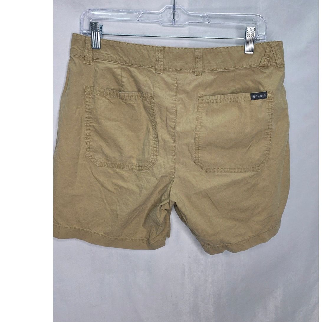 Columbia Columbia Sportswear Womens Size 30 Khaki Hiking Cargo Short Size 30" / US 8 / IT 44 - 2 Thumbnail