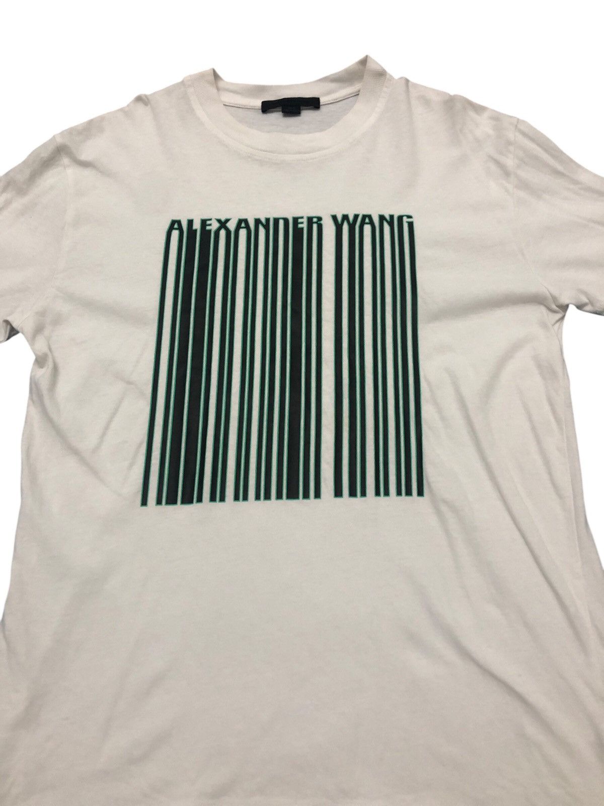 Alexander Wang × Designer Alexander Wang Barcode T shirt Size US XS / EU 42 / 0 - 2 Thumbnail