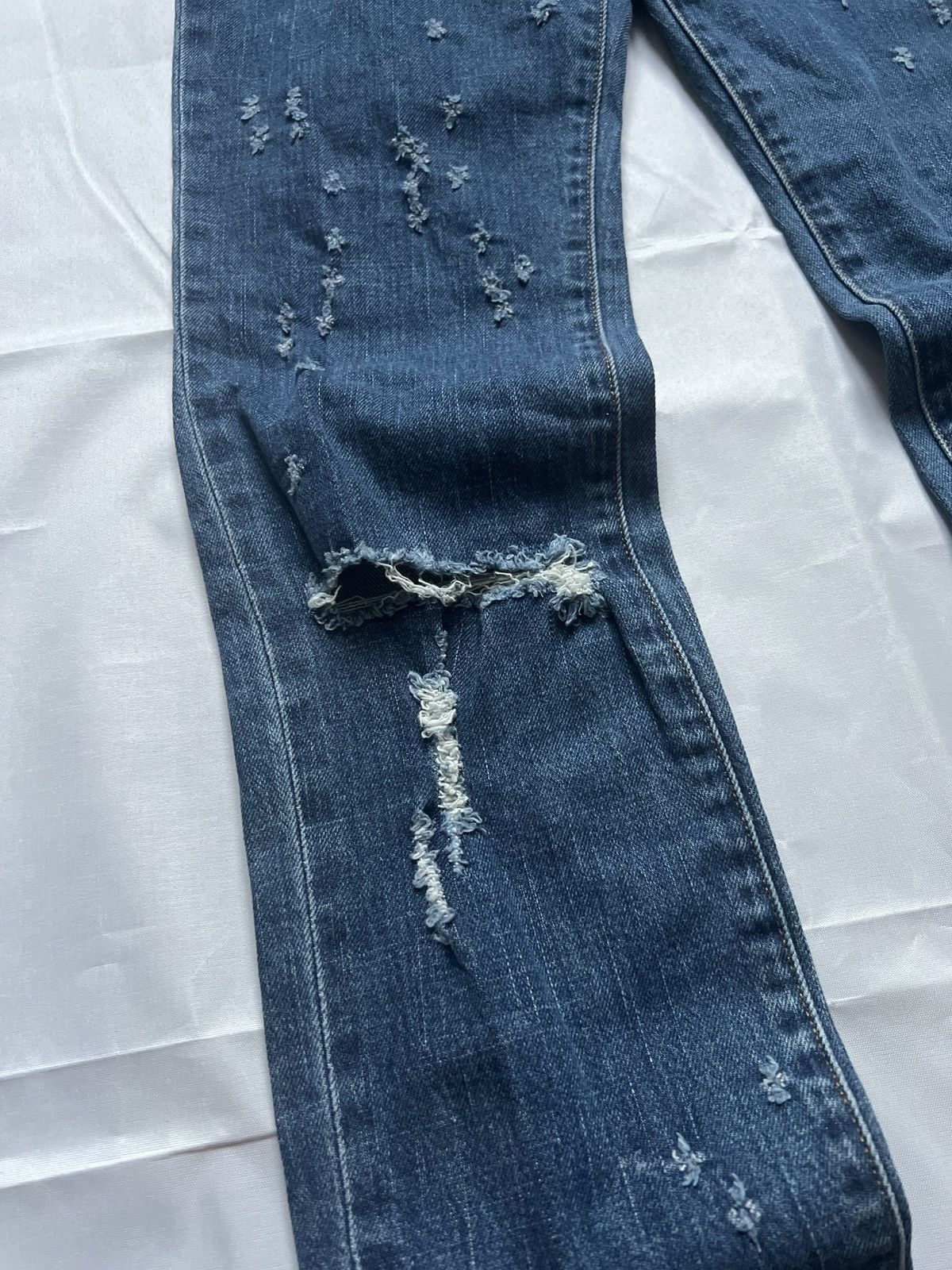 Givenchy Givenchy Distressed Rico Slim Jean Denim Size US 28 / EU 44 - 10 Thumbnail