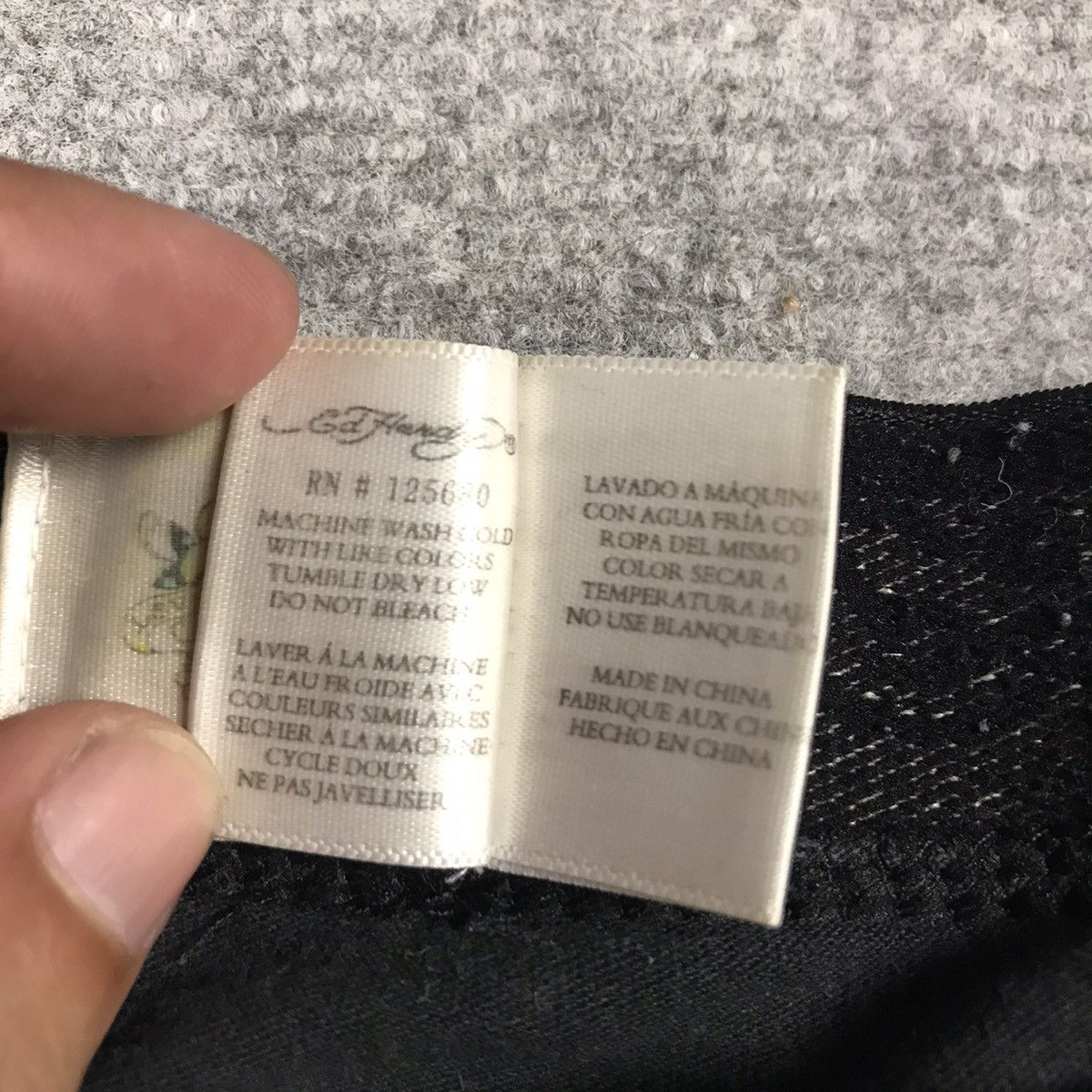 Ed Hardy × Japanese Brand ED HARDY BLACK BOXSE Size 32 - 11 Thumbnail