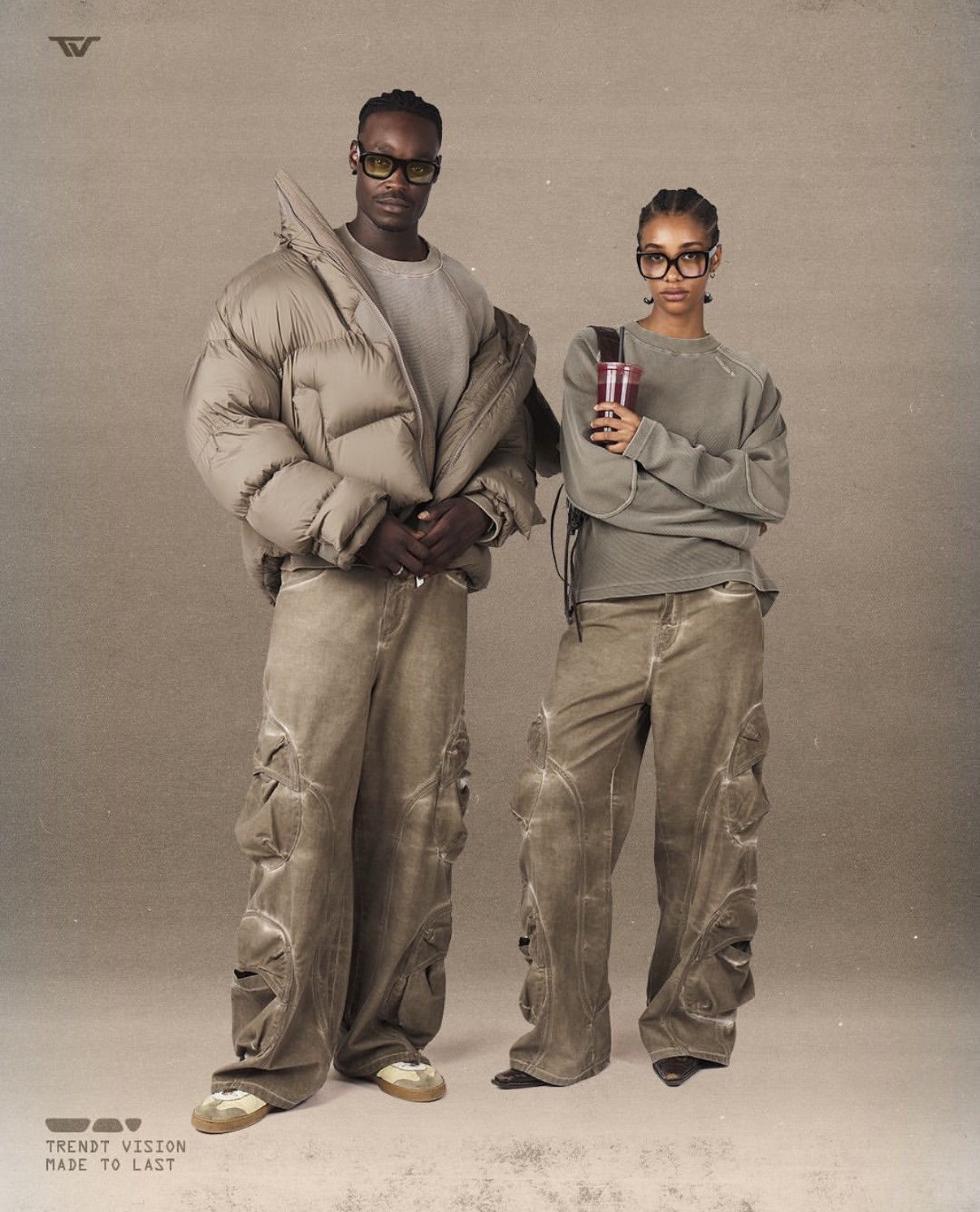Trendt Vision Trendt Vision Baggy Cargo Pants Size US 34 / EU 50 - 2 Thumbnail