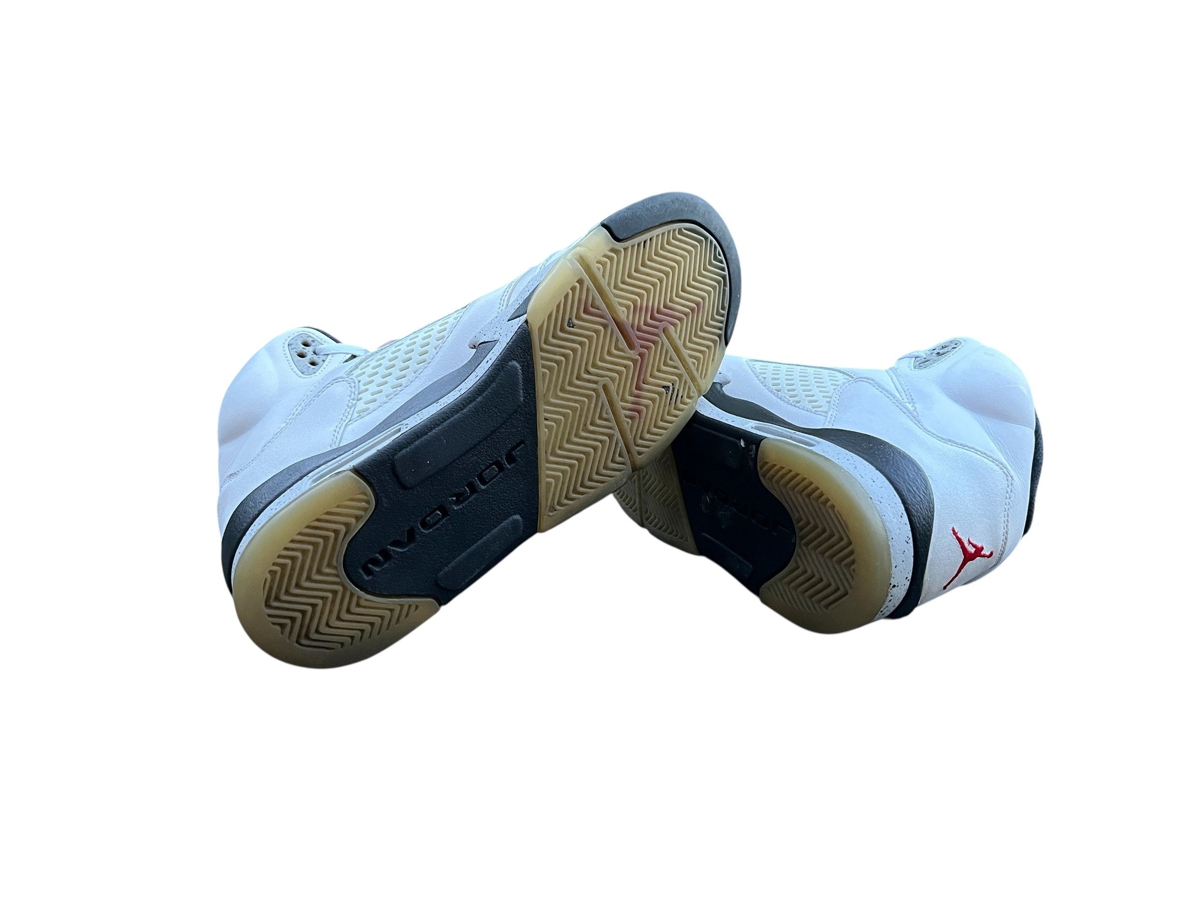 Jordan Brand Air Jordan 5 Retro White Cement 2017 Size 6Y Size US 6 / EU 39 - 4 Thumbnail