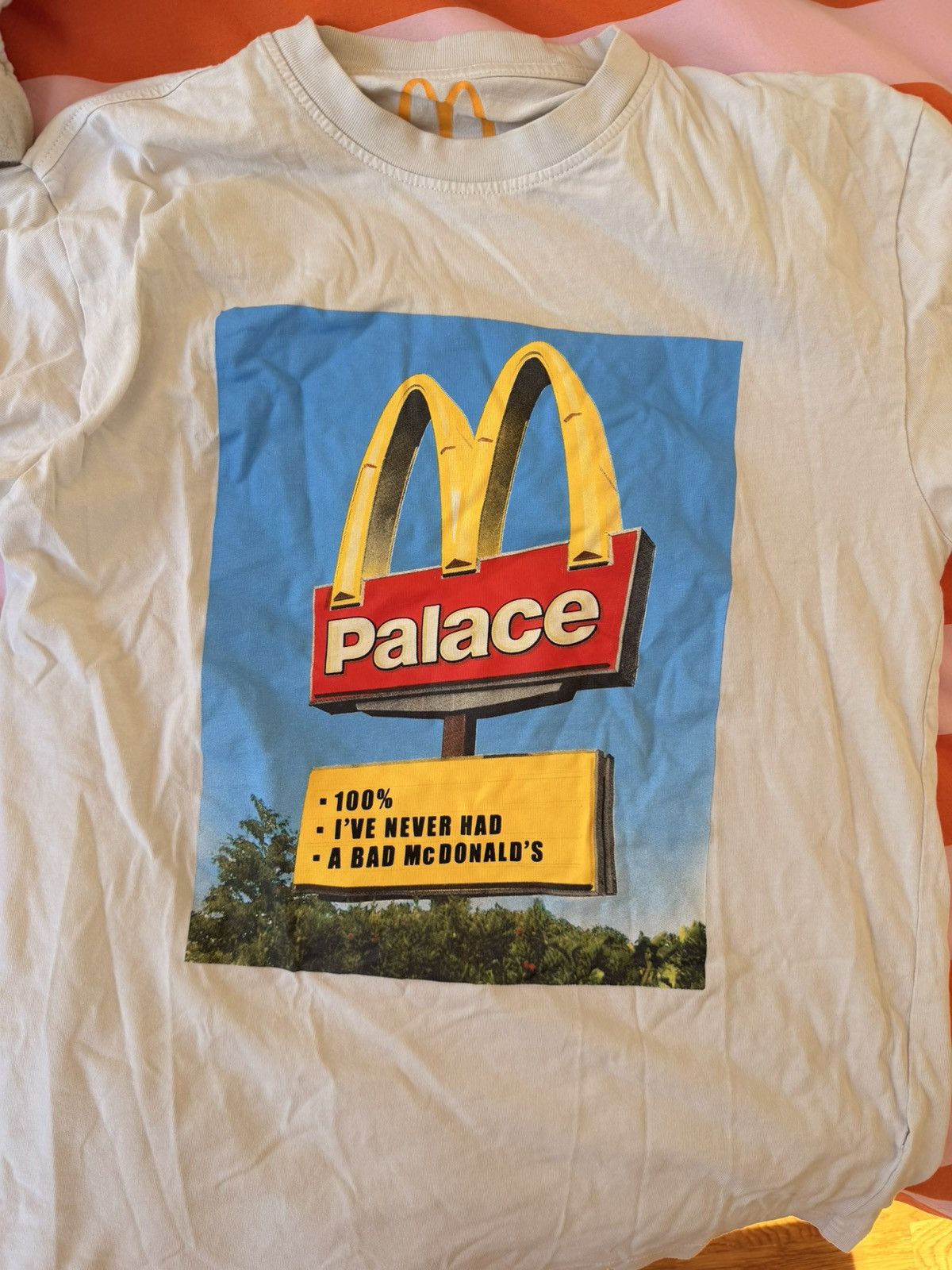 Palace Palace x McDonalds Golden Arches Tee Size US M / EU 48-50 / 2 - 1 Thumbnail