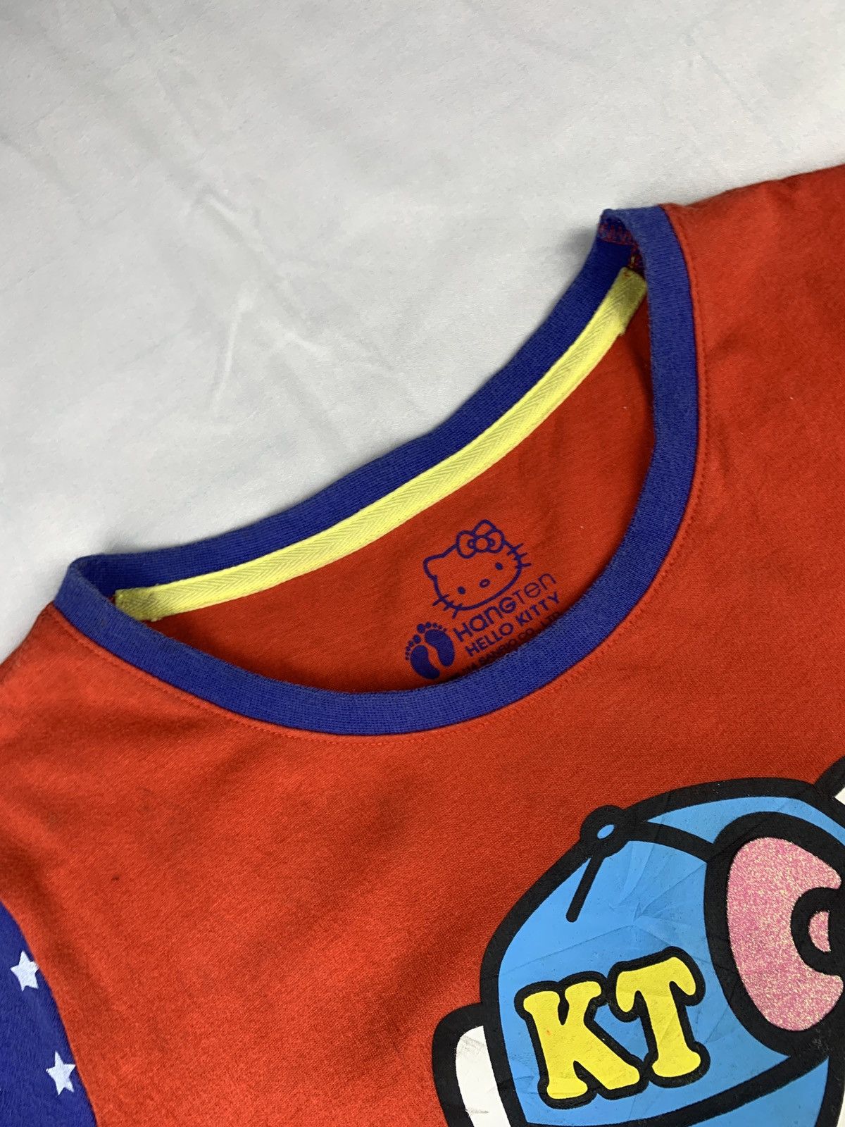 Anime Hello Kitty x Hang Ten Japan Multicolor Cute Icon Pic Top Size M / US 6-8 / IT 42-44 - 5 Thumbnail