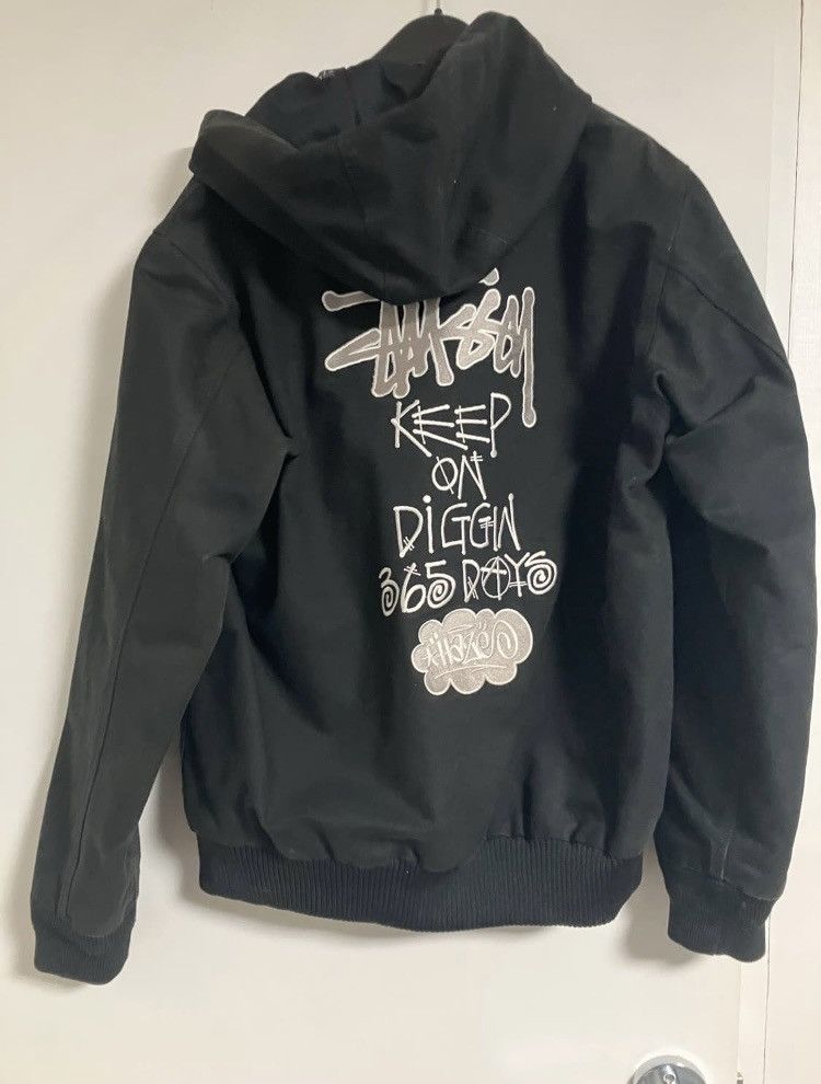 Carhartt × Stussy Stussy x Carhartt x Haze Active Jacket Black Size L Size US L / EU 52-54 / 3 - 2 Thumbnail