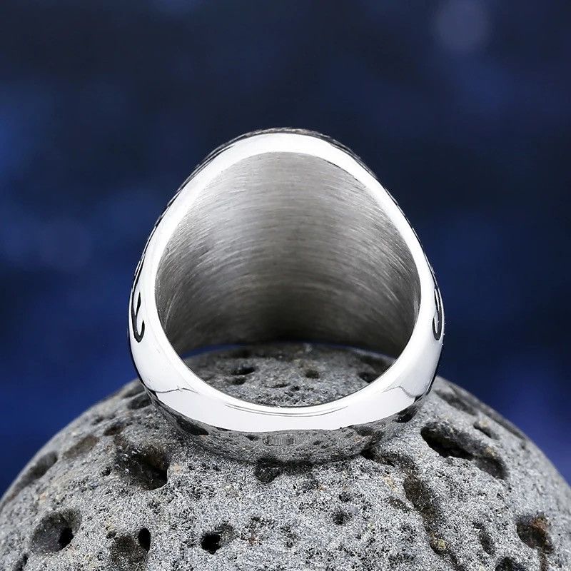 Jewelry Black Stone Ring Size ONE SIZE - 4 Thumbnail