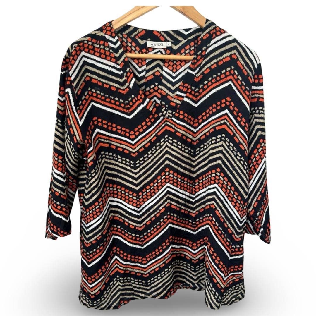 Luxire MASAI blouses #106 Size L / US 10 / IT 46 - 1 Thumbnail
