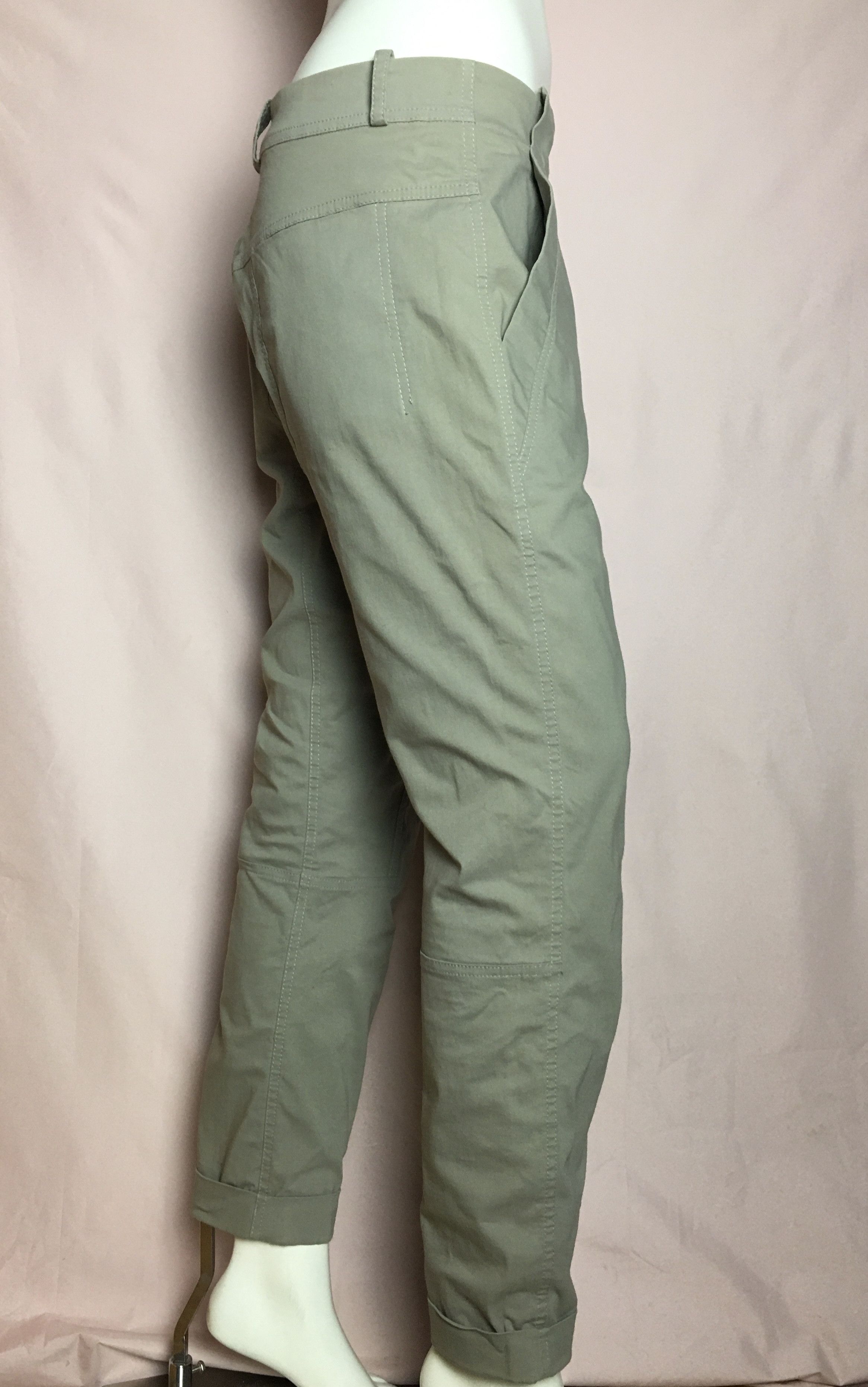 Annette Gortz Annette Gortz Designer Cotton Pants Women EU 40 Size 28" / US 6 / IT 42 - 2 Thumbnail